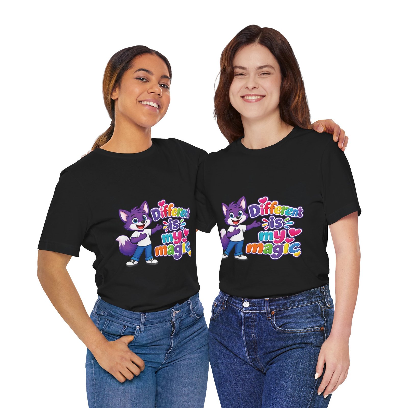 Different is My Magic T-Shirt — Unisex Jersey Short Sleeve Tee - Image 25