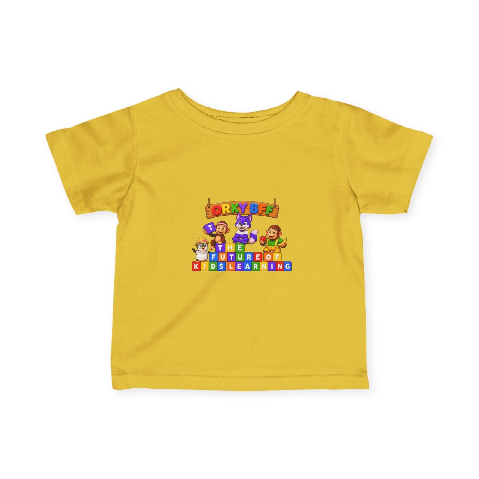 Infant Fine Jersey Tee — "Future Learning" - Image 17