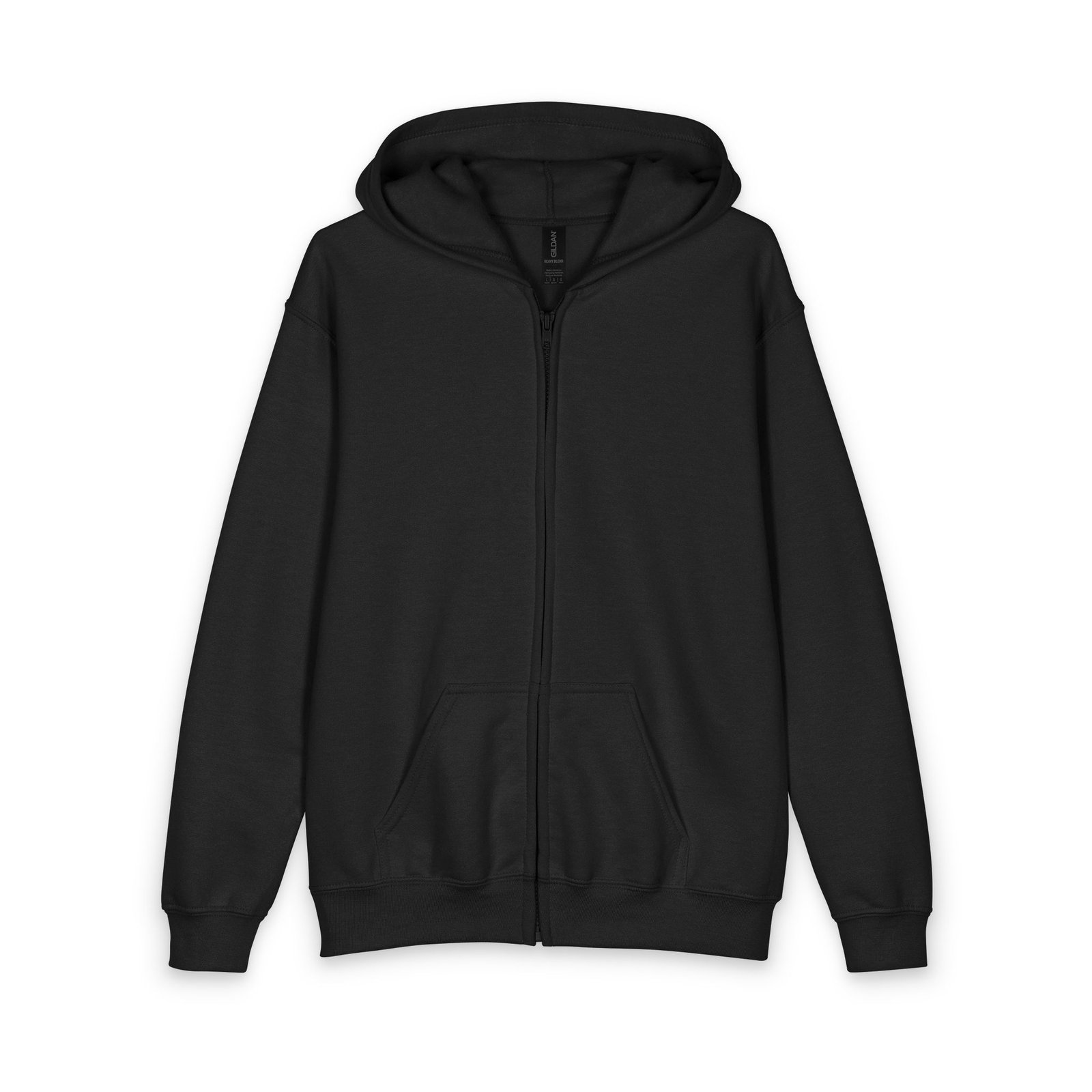 Youth Zipped Hoodie — "Different is My Magic" Colorful Fox Kids Hoodie - Image 2