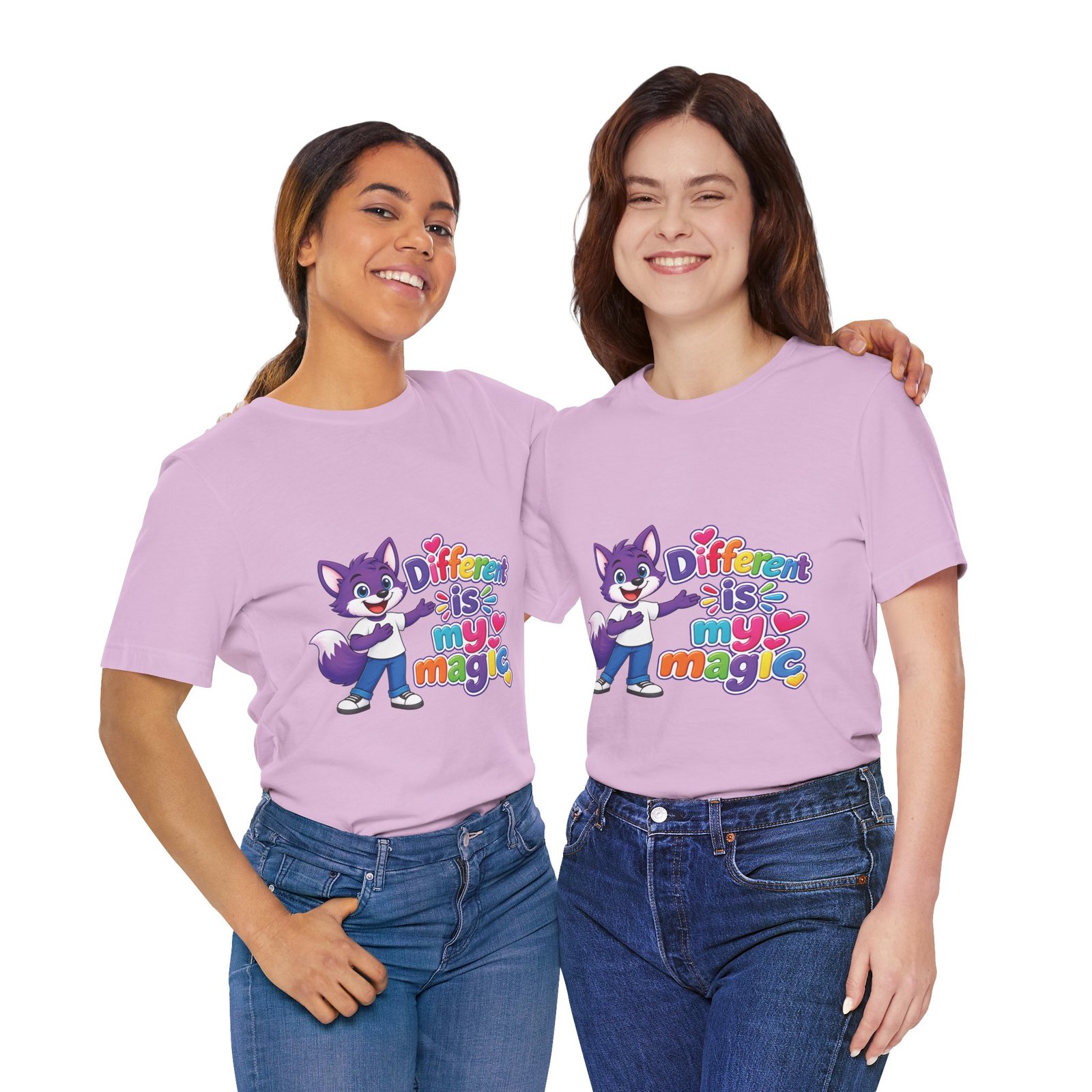 Different is My Magic T-Shirt — Unisex Jersey Short Sleeve Tee - Image 50