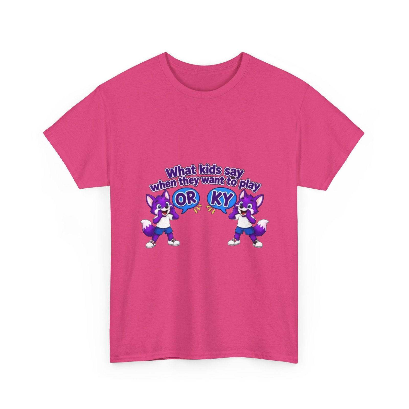 Unisex Heavy Cotton Tee — “What kids say" - Image 41