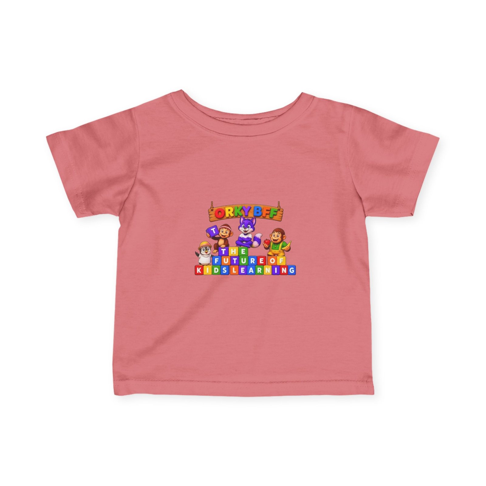 Infant Fine Jersey Tee — "Future Learning" - Image 69