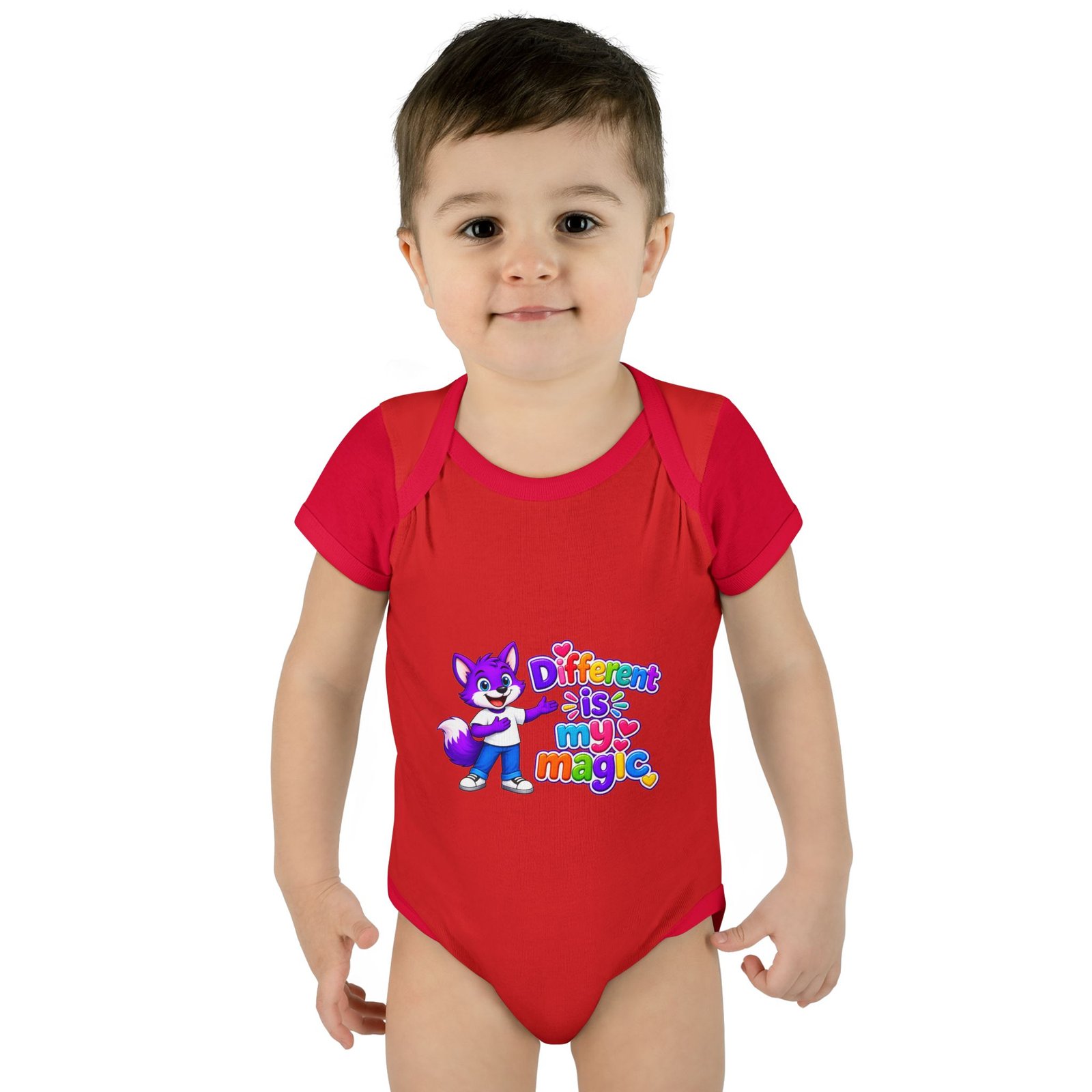 Infant Bodysuit - "Different Is My Magic" - Image 75