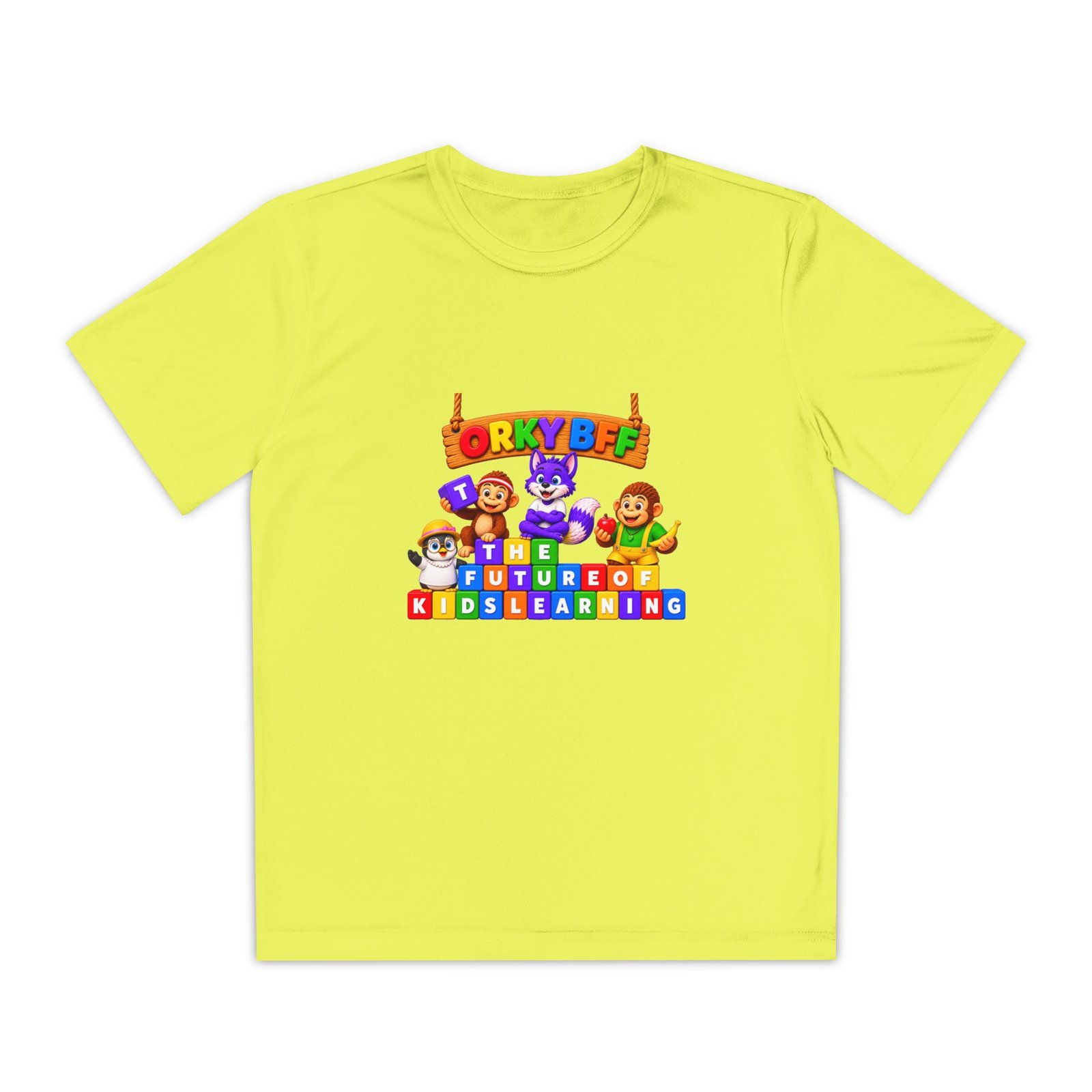 Youth Competitor Tee — 'The Future Kids Learning' - Image 29