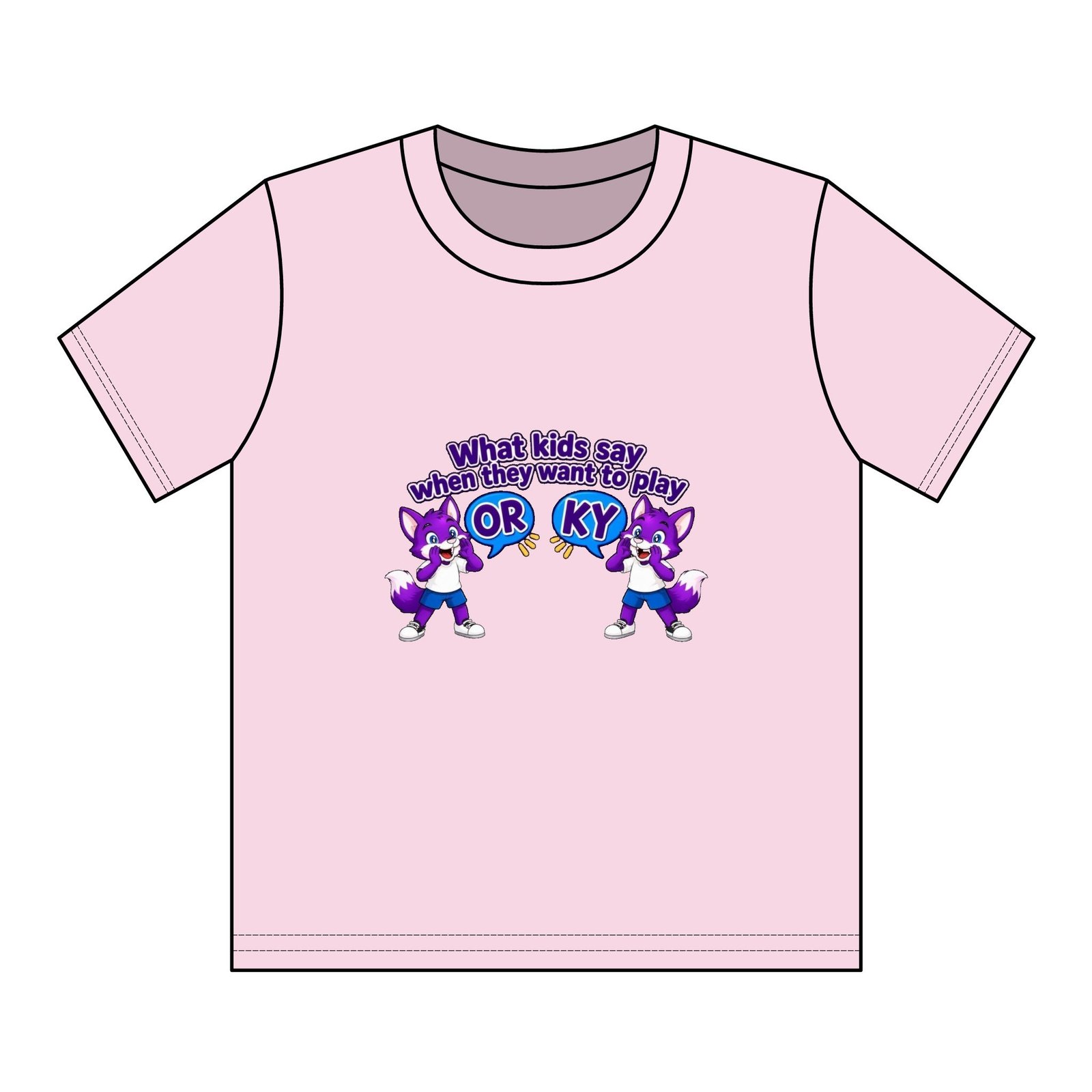 Youth Easy Cotton Tee — "What Kids Say " - Image 49