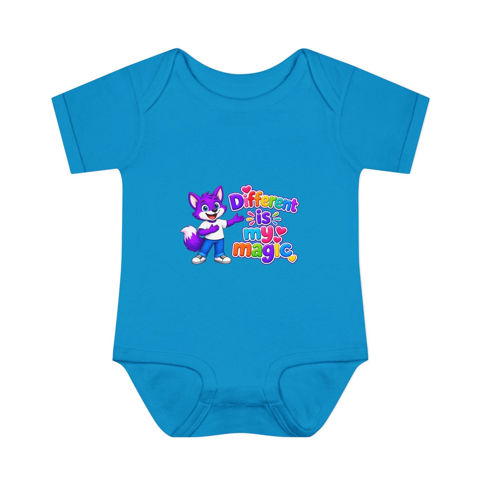 Infant Bodysuit - "Different Is My Magic" - Image 45