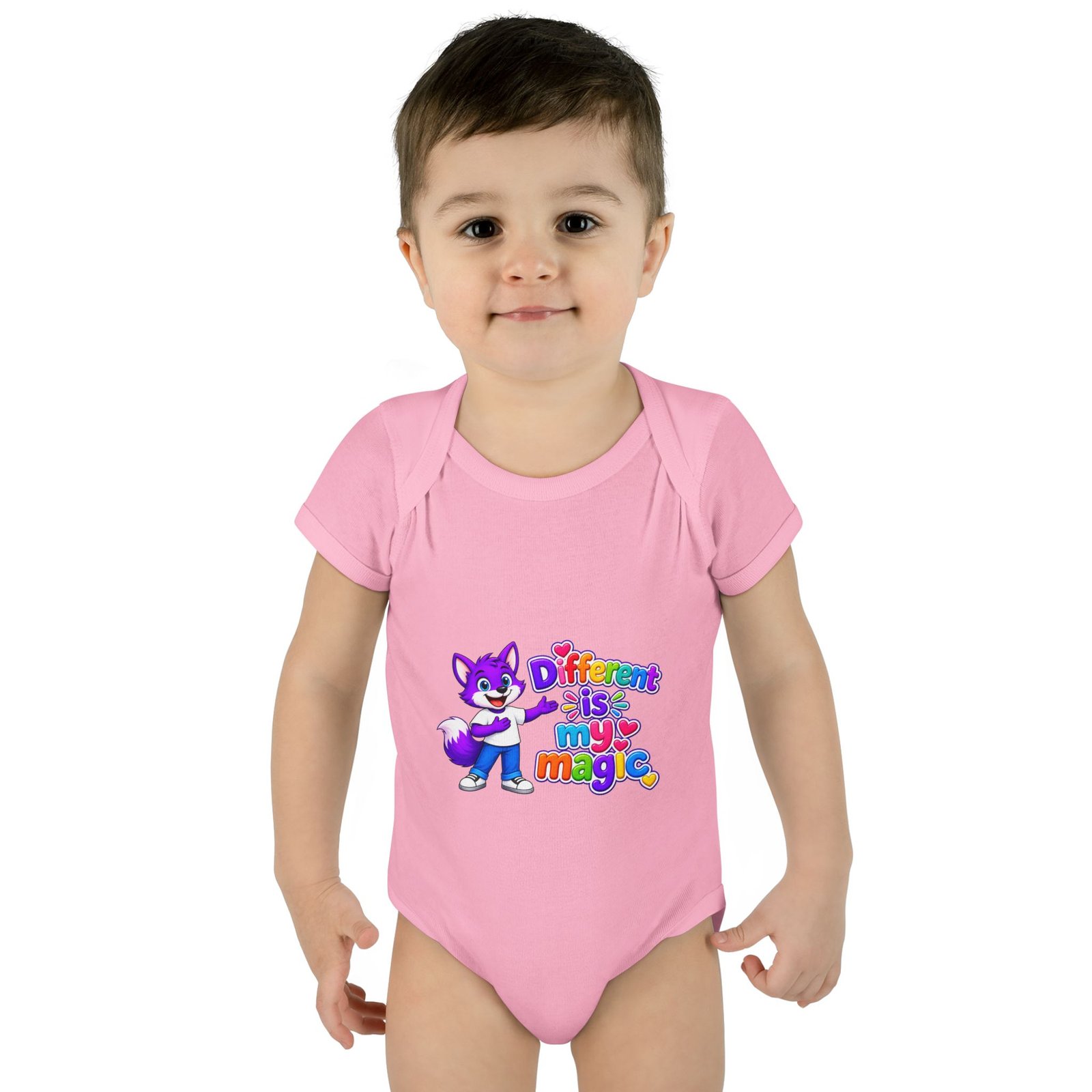 Infant Bodysuit - "Different Is My Magic" - Image 63