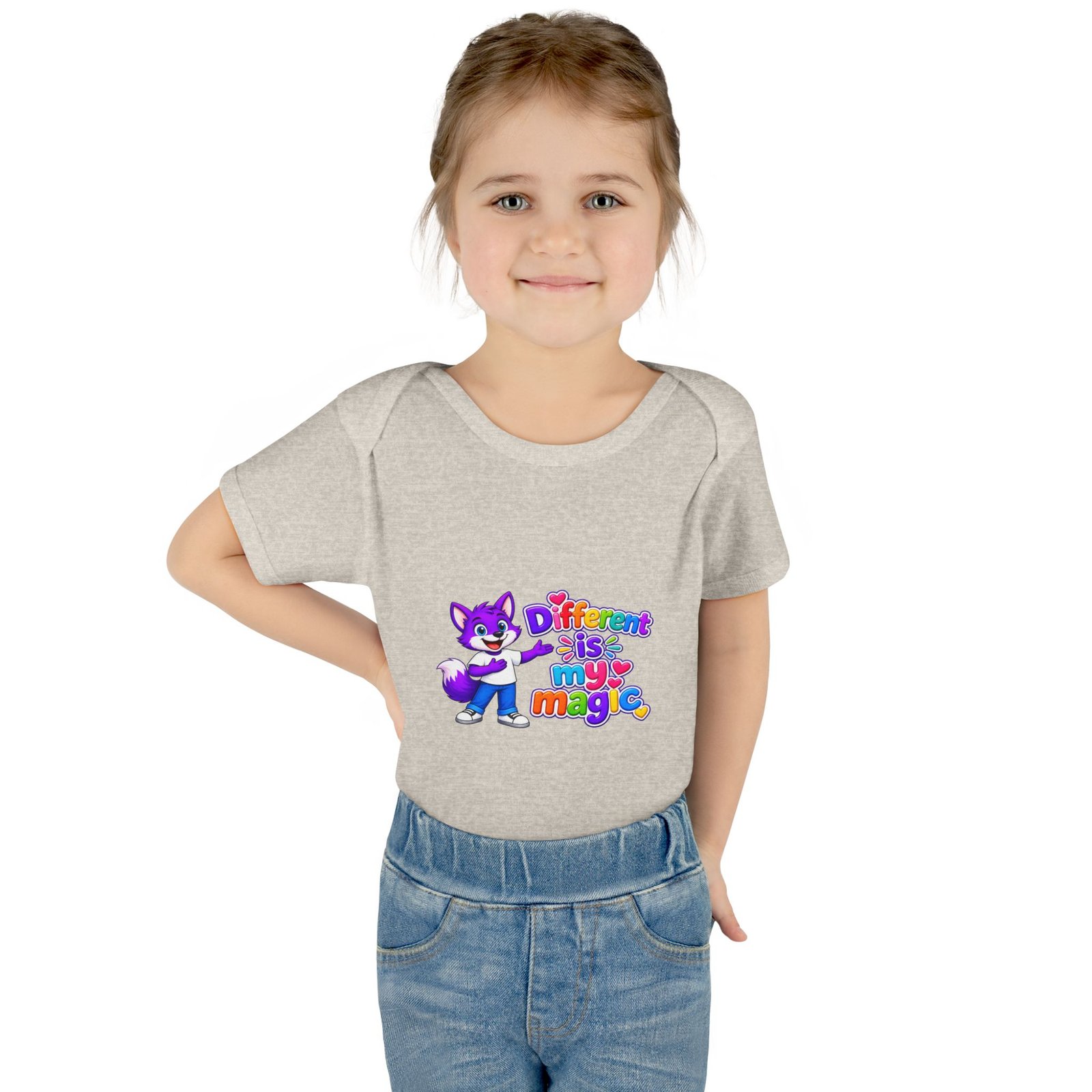 Infant Bodysuit - "Different Is My Magic" - Image 12