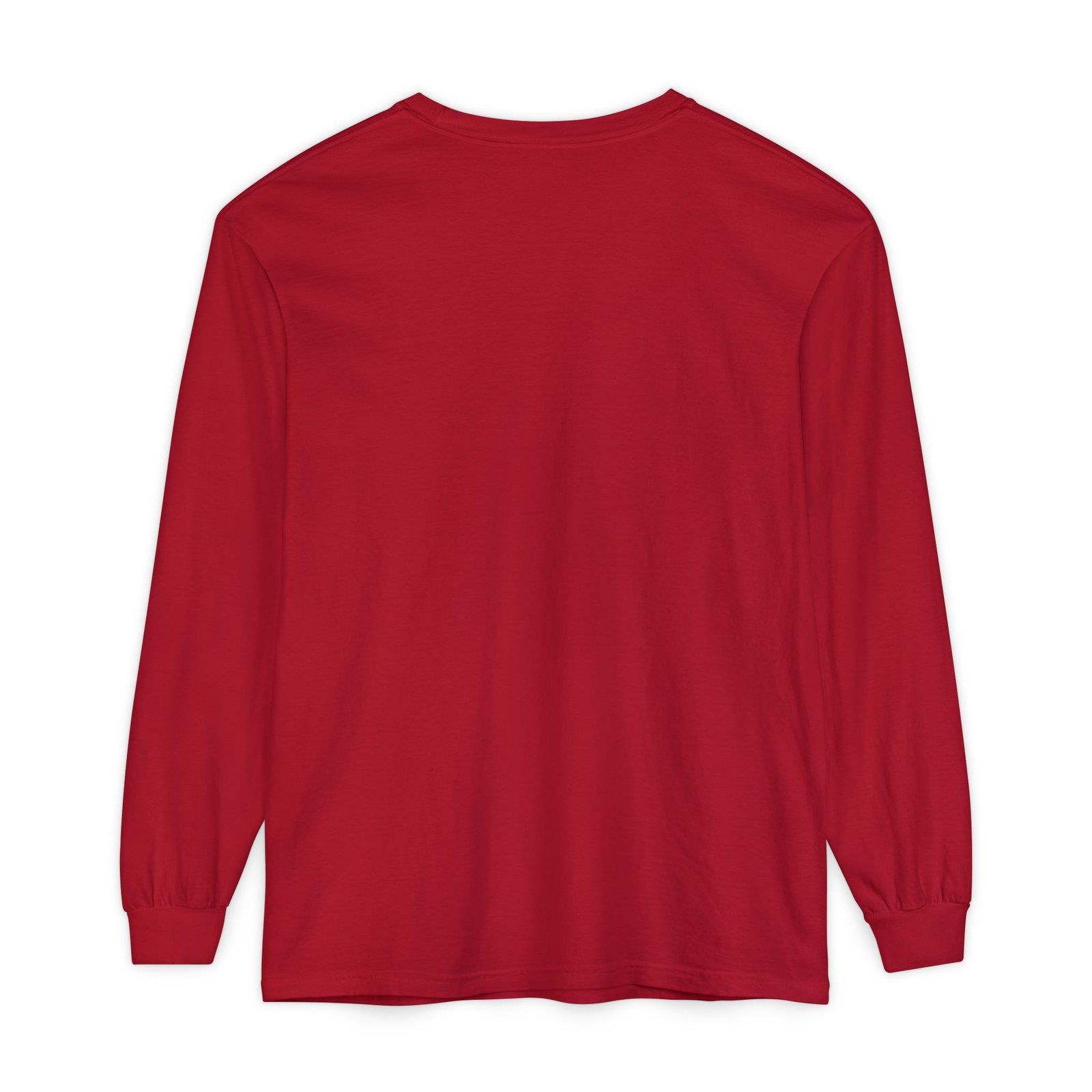 Unisex Garment-dyed Long Sleeve T-Shirt __ Different is my magic - Image 66
