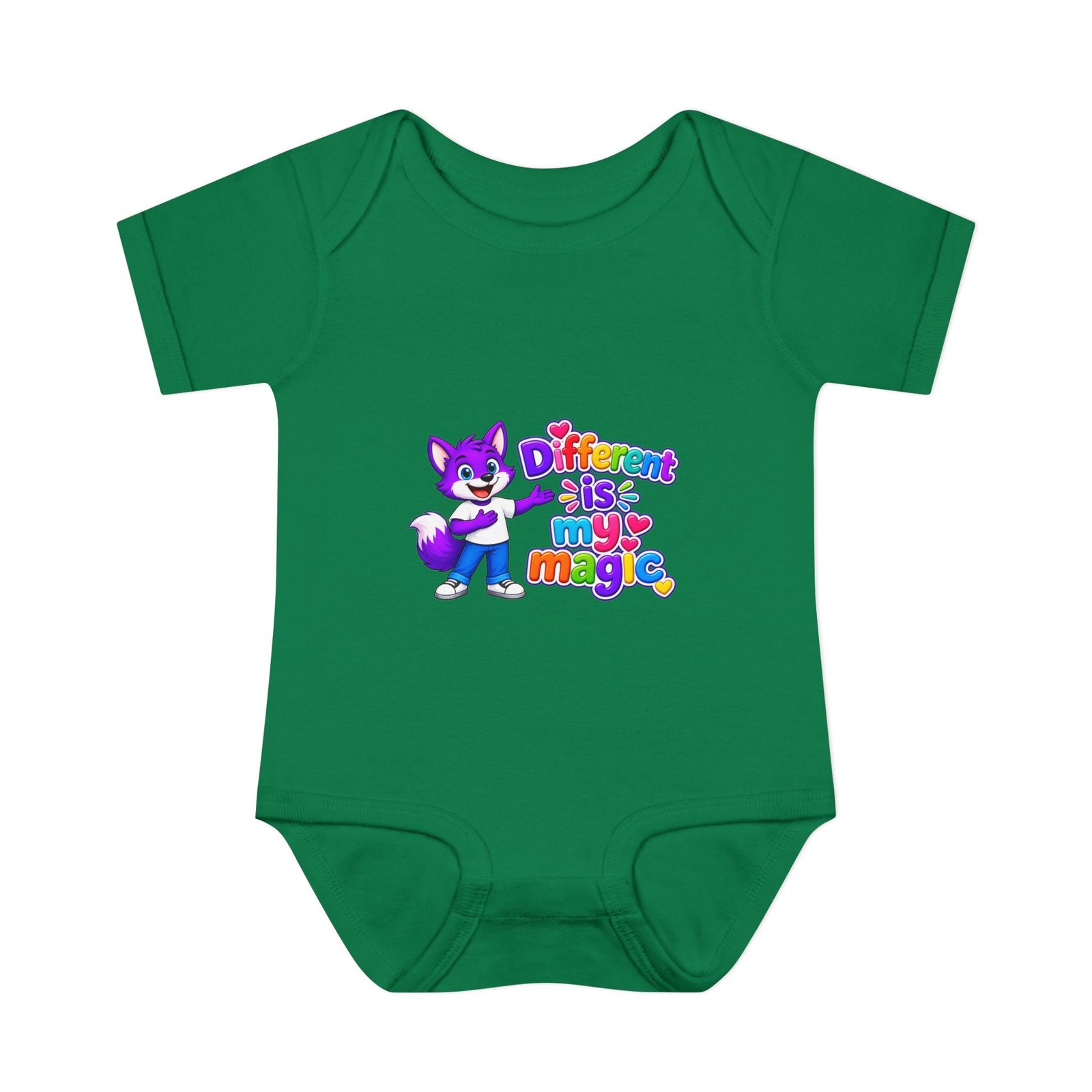 Infant Bodysuit - "Different Is My Magic" - Image 33