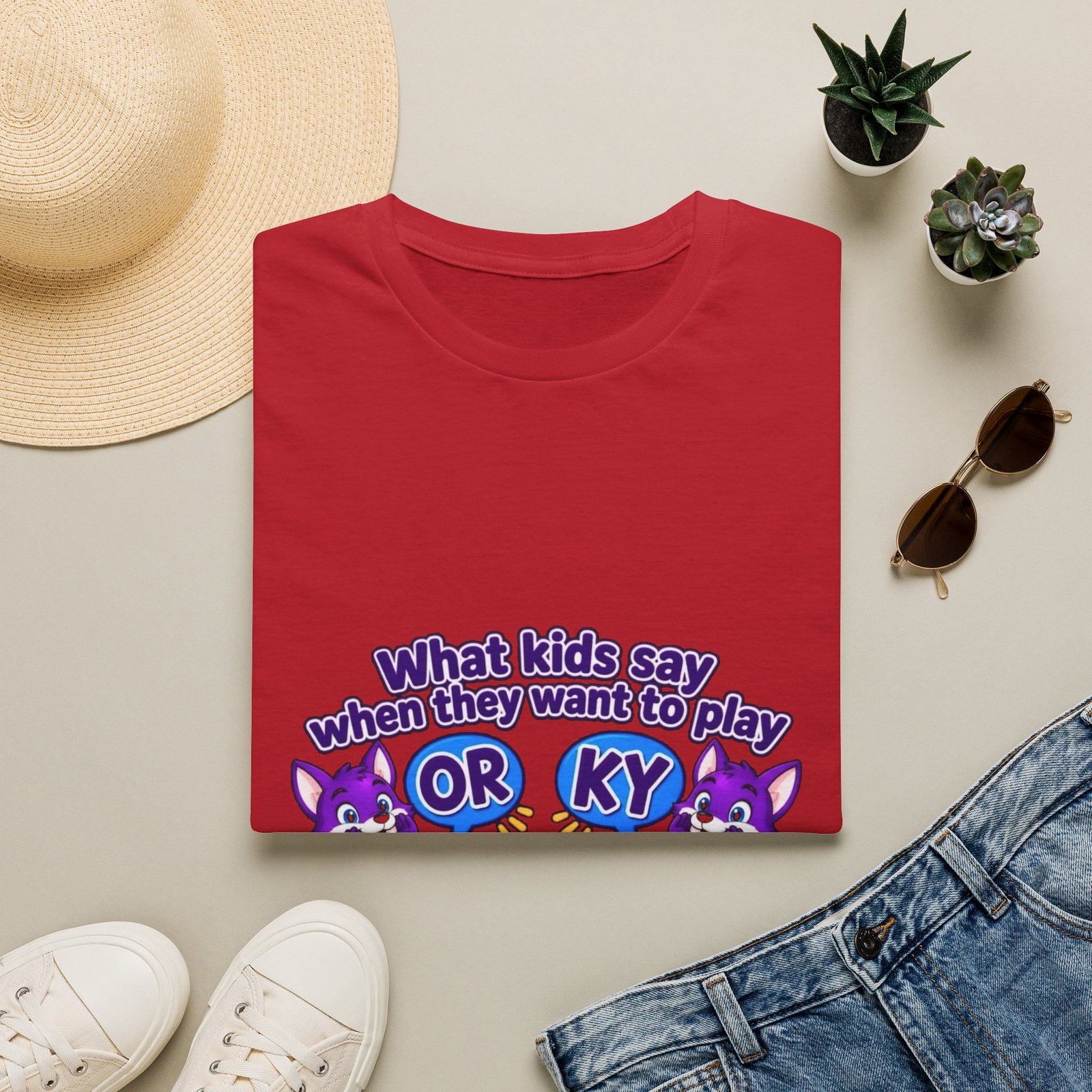 Unisex Softstyle T-Shirt — "What kids say when they want to play" - Image 49