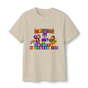 Youth Light Cotton Tee — "The Future of Kids Learning"