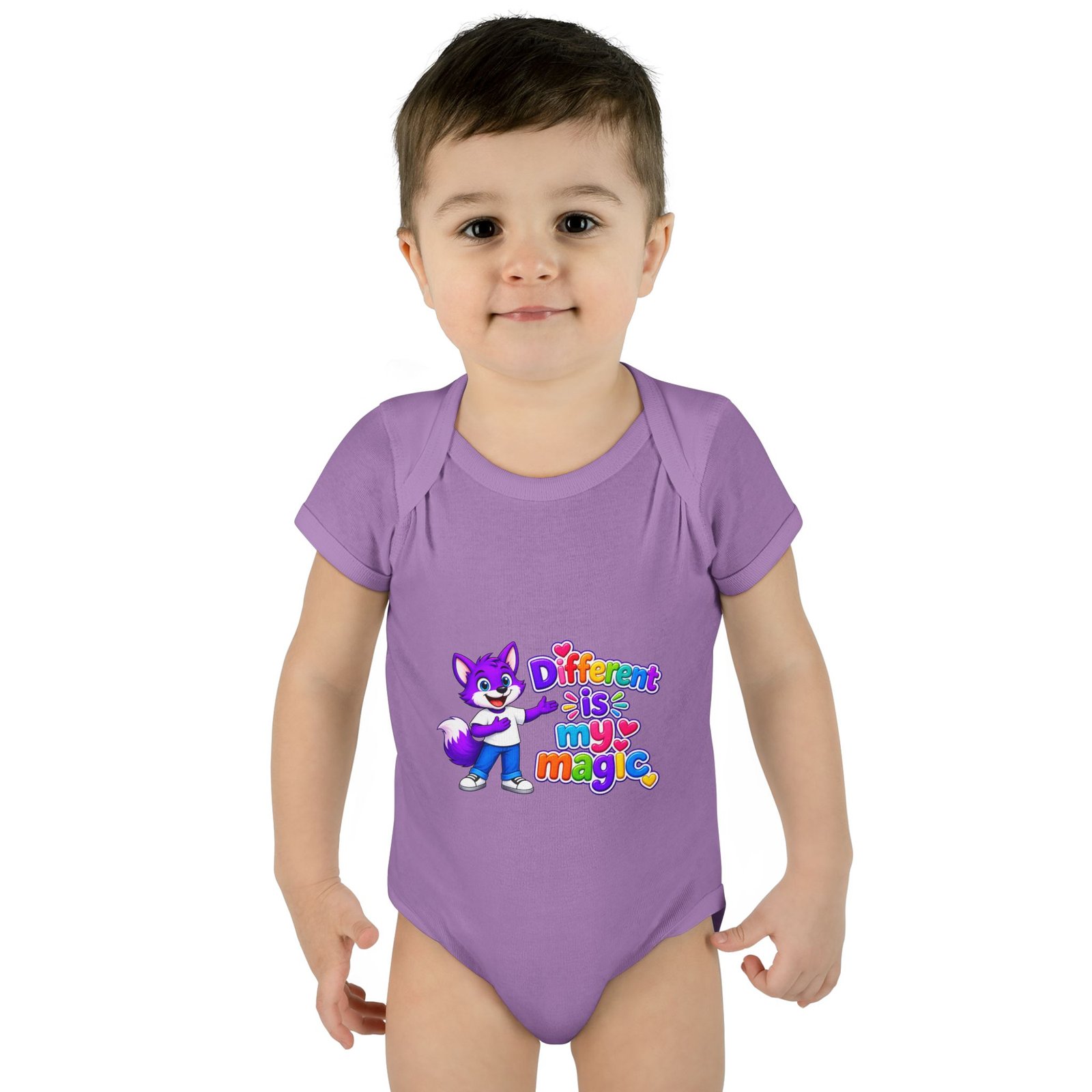 Infant Bodysuit - "Different Is My Magic" - Image 59