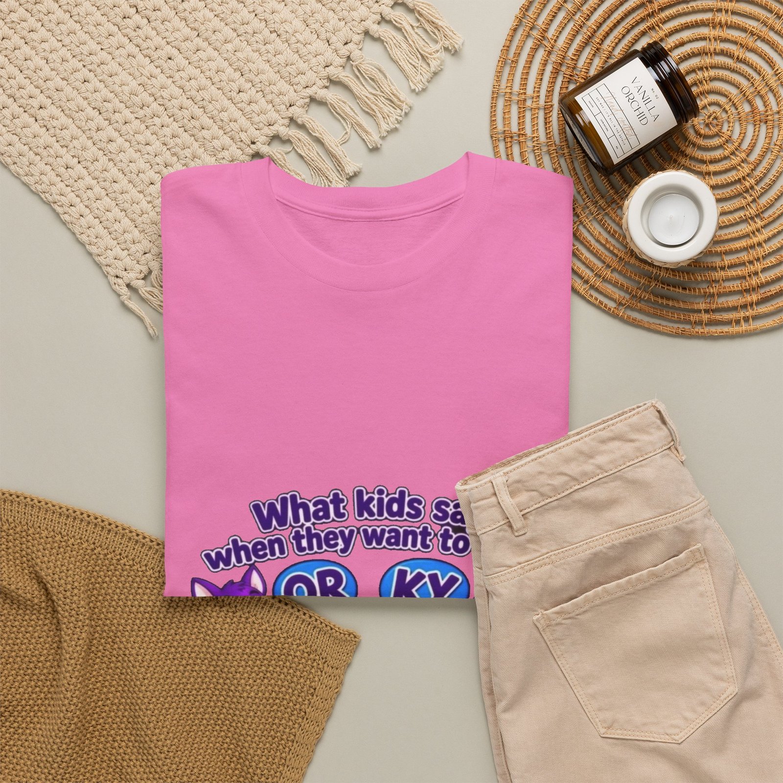 Unisex Heavy Cotton Tee — “What kids say" - Image 39