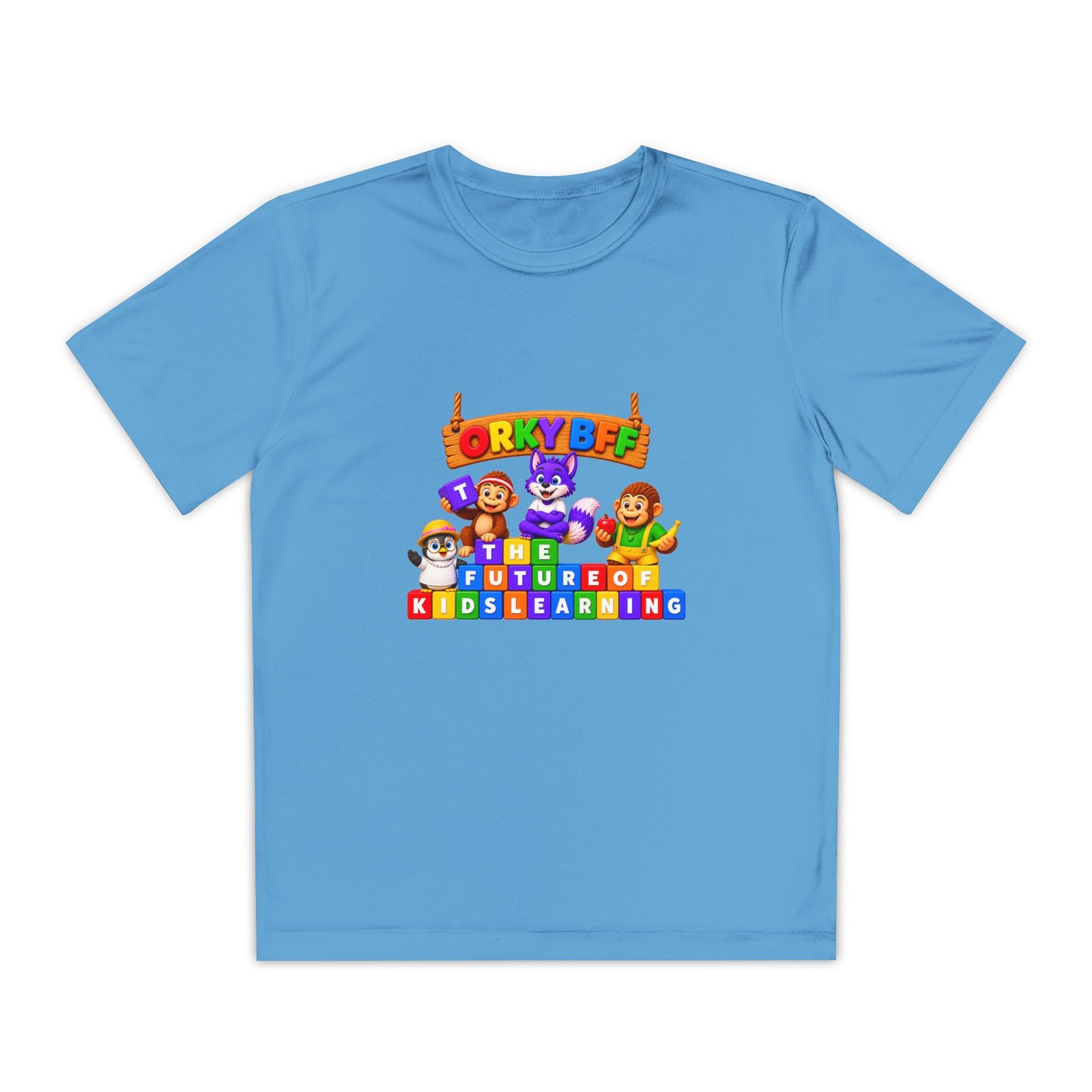 Youth Competitor Tee — 'The Future Kids Learning' - Image 53