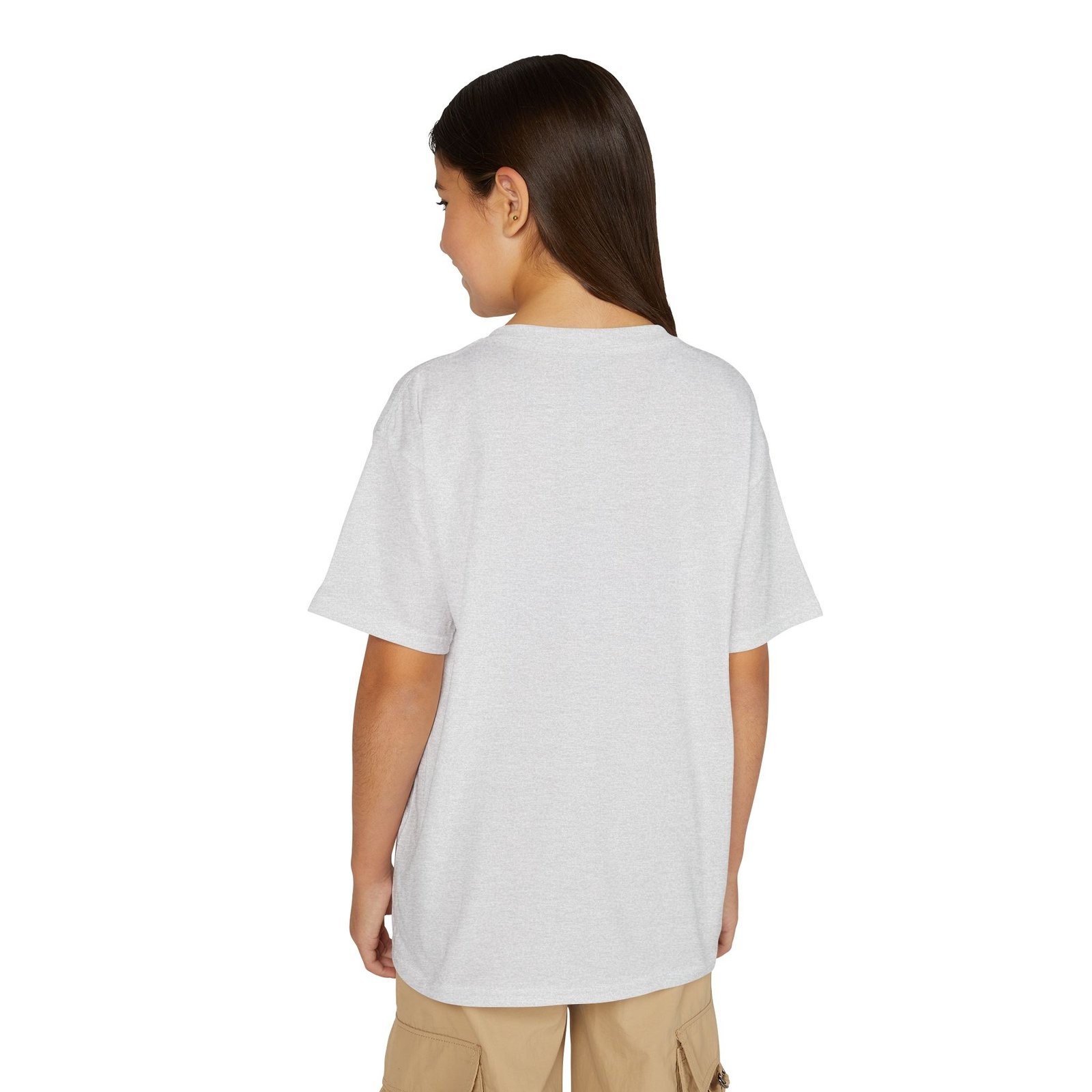 Youth DryBlend® T-Shirt — Cute Purple Husky 'What kids say when they want to play OR KY' Kids Tee - Image 8