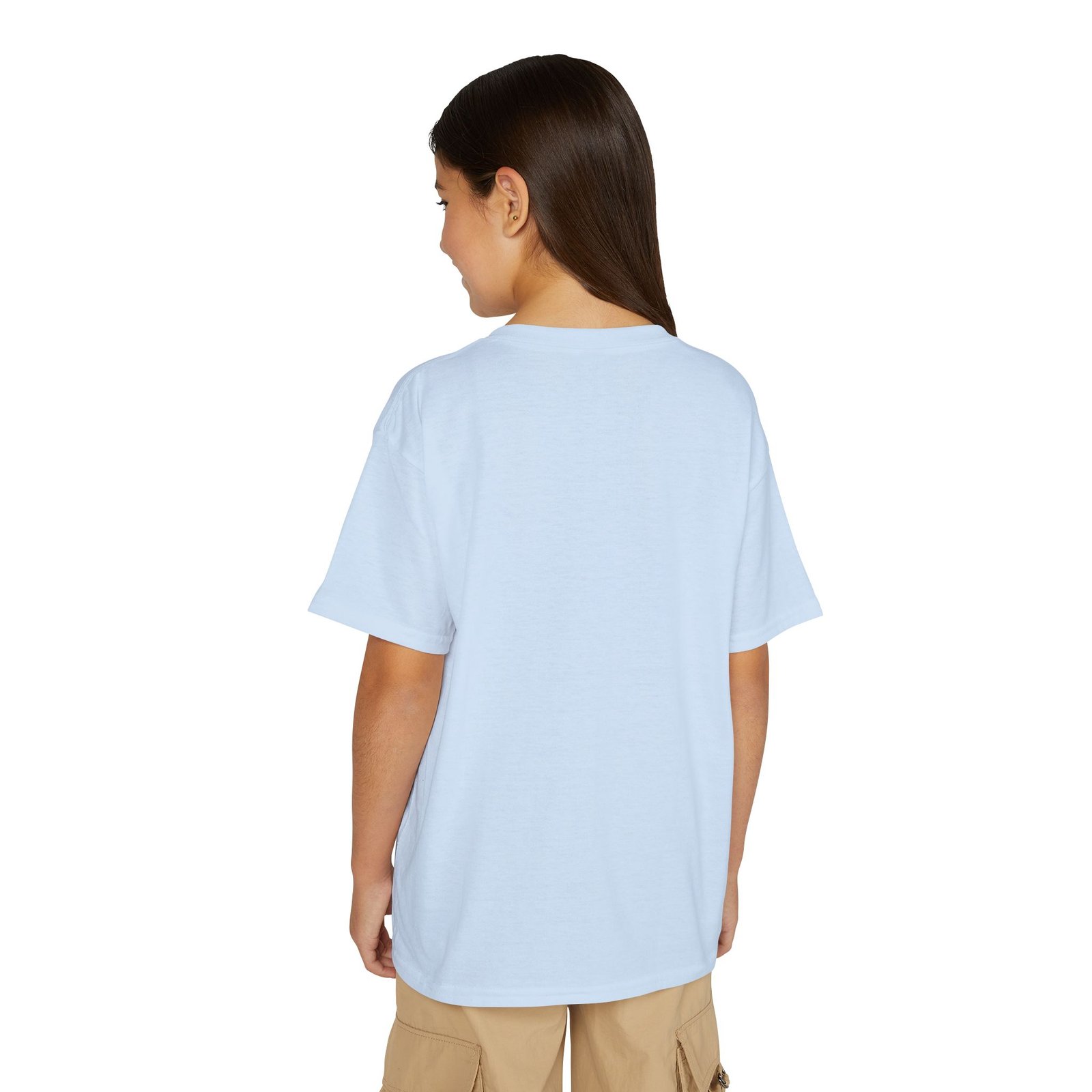 Youth DryBlend® T-Shirt — Cute Purple Husky 'What kids say when they want to play OR KY' Kids Tee - Image 40
