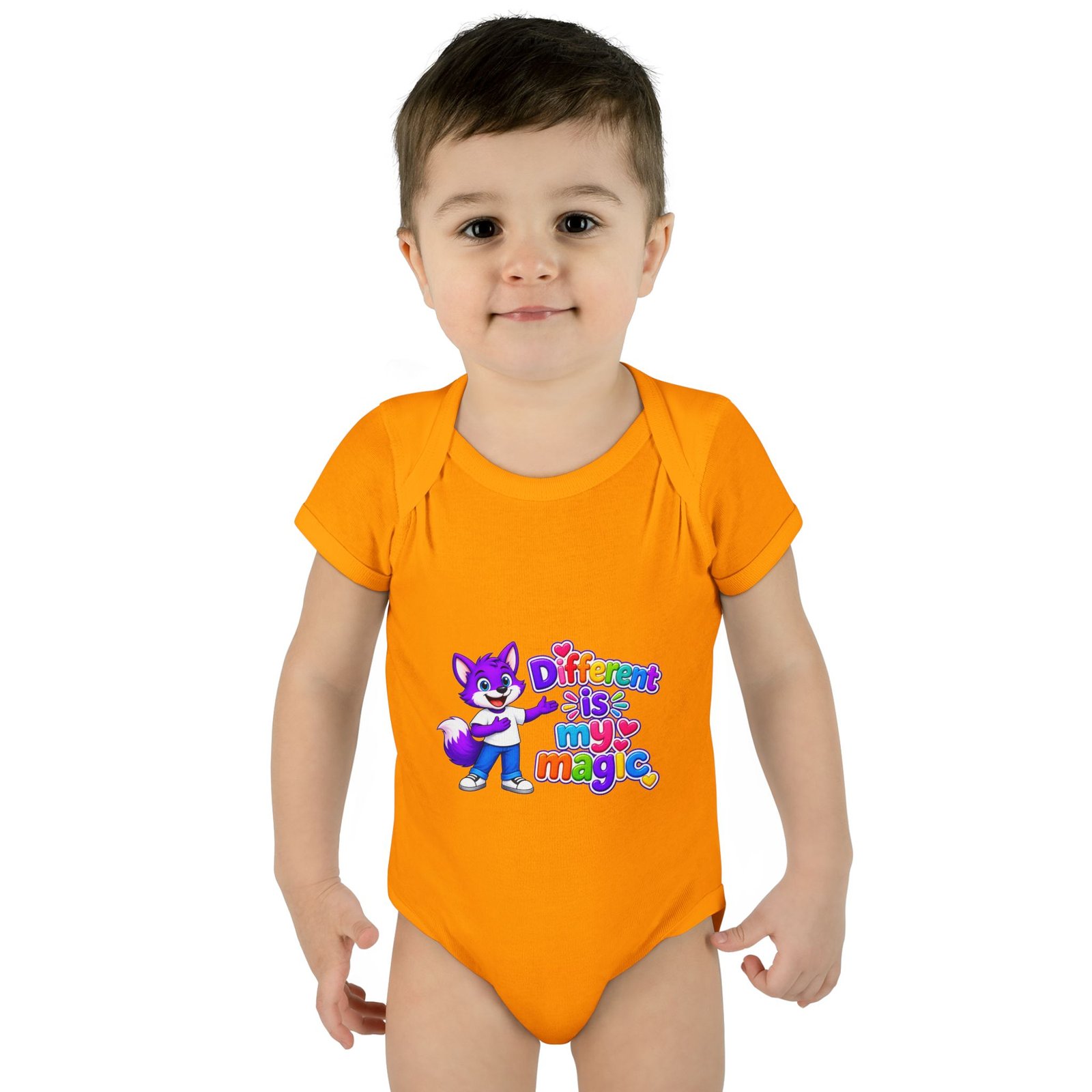 Infant Bodysuit - "Different Is My Magic" - Image 15