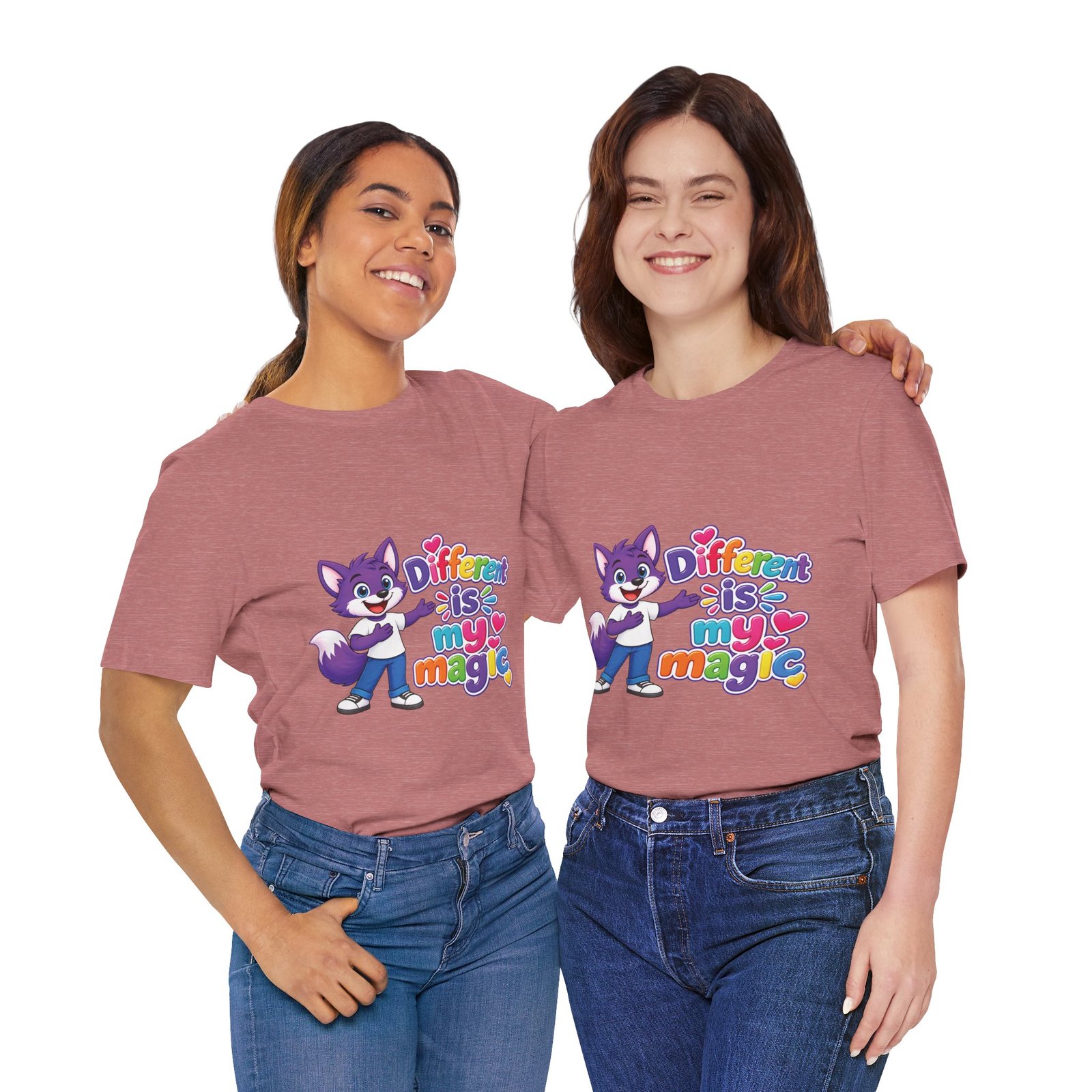 Different is My Magic T-Shirt — Unisex Jersey Short Sleeve Tee - Image 20