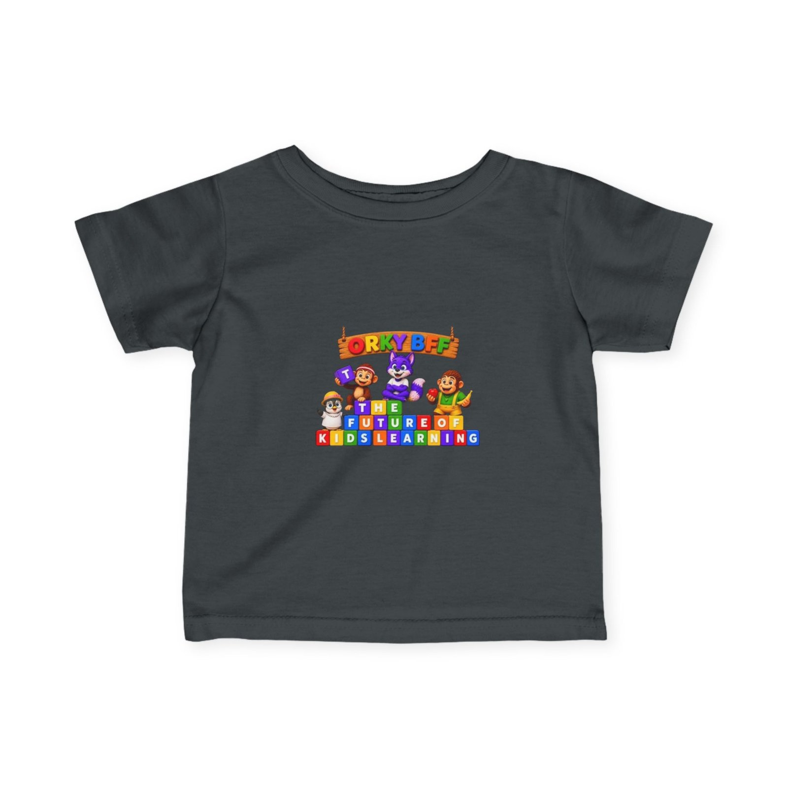 Infant Fine Jersey Tee — "Future Learning" - Image 37