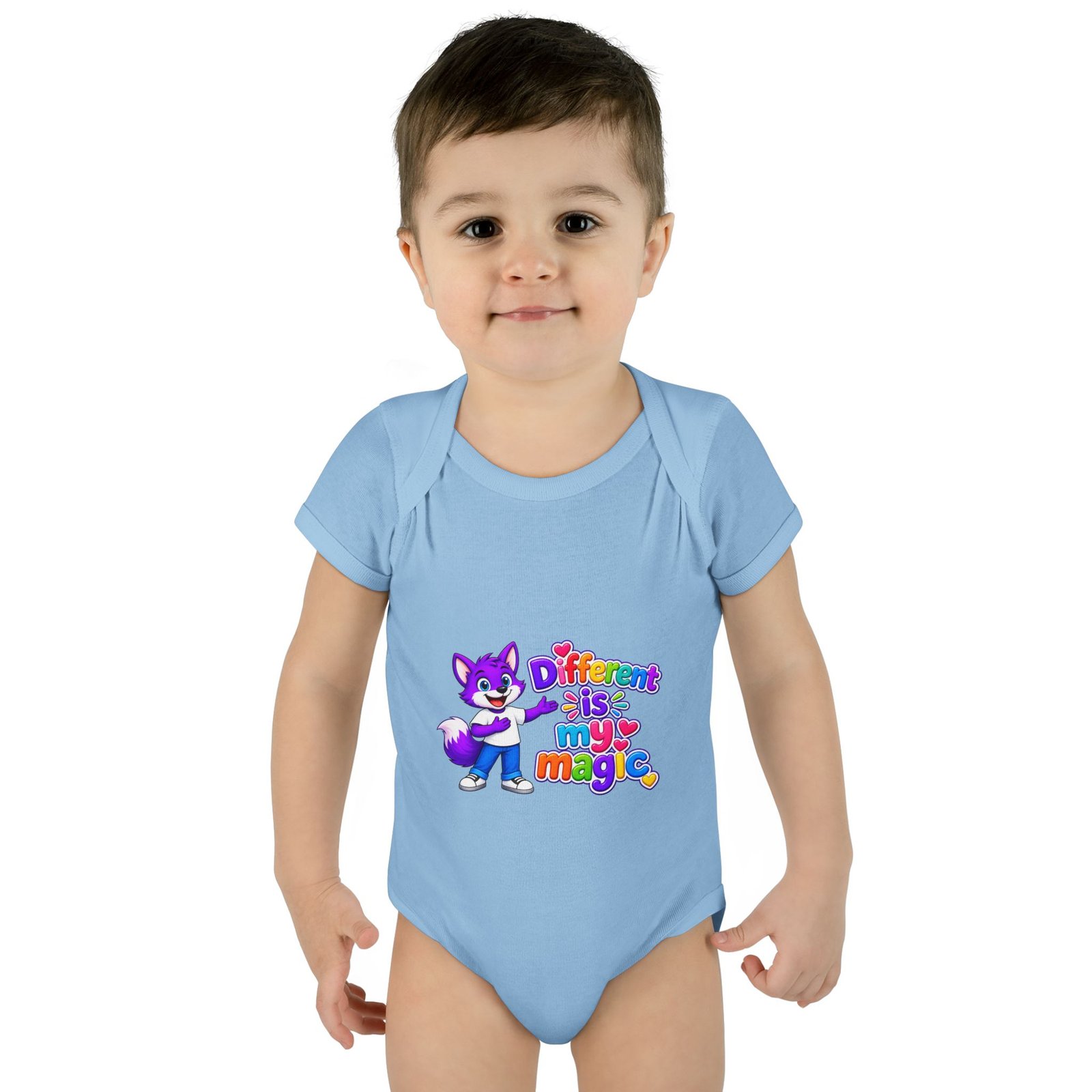 Infant Bodysuit - "Different Is My Magic" - Image 43