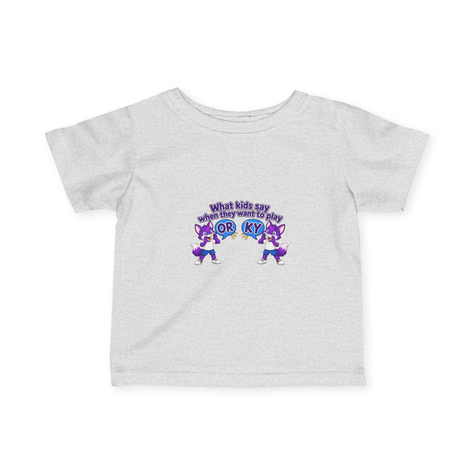 Infant Fine Jersey Tee — "What kids say " - Image 9