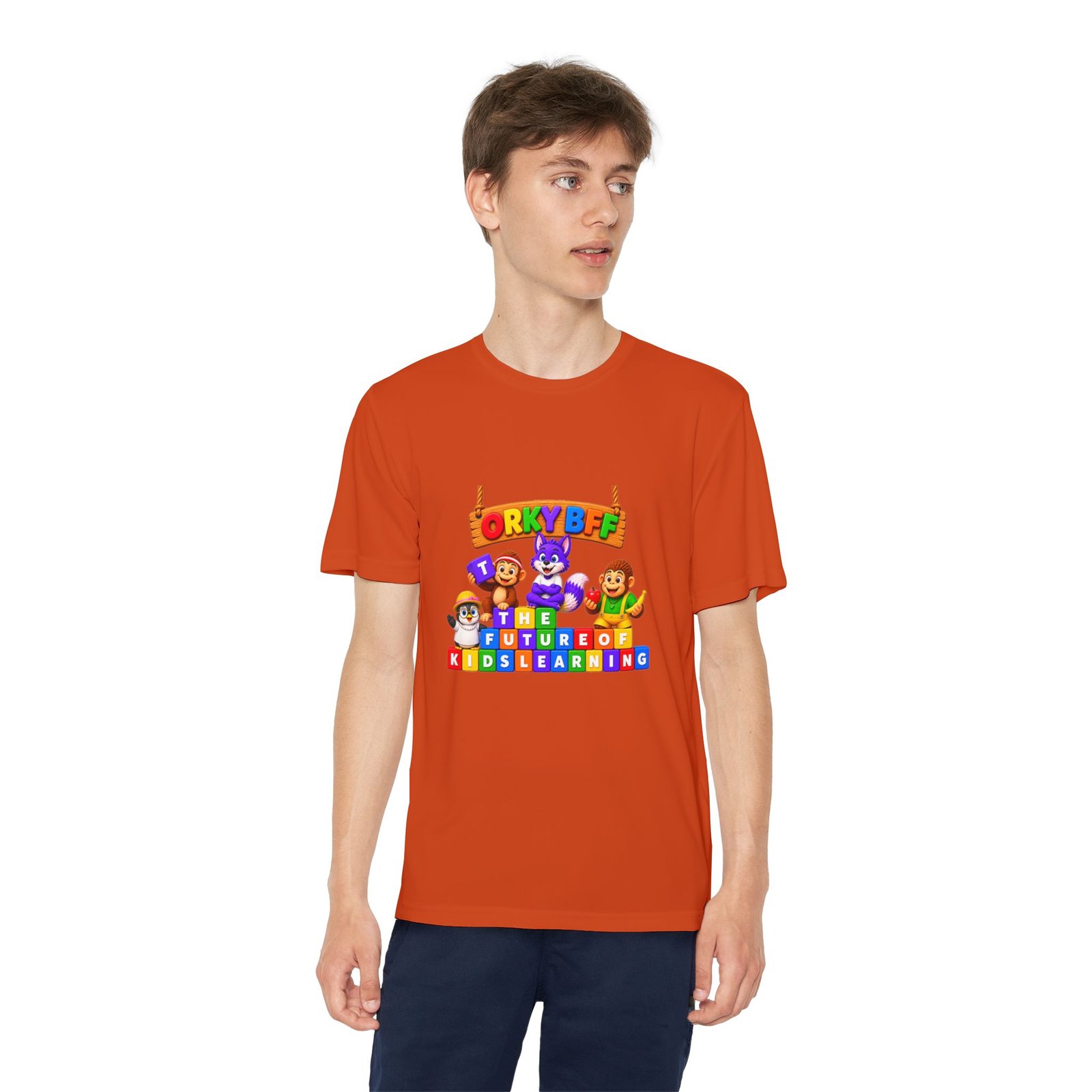 Youth Competitor Tee — 'The Future Kids Learning' - Image 27