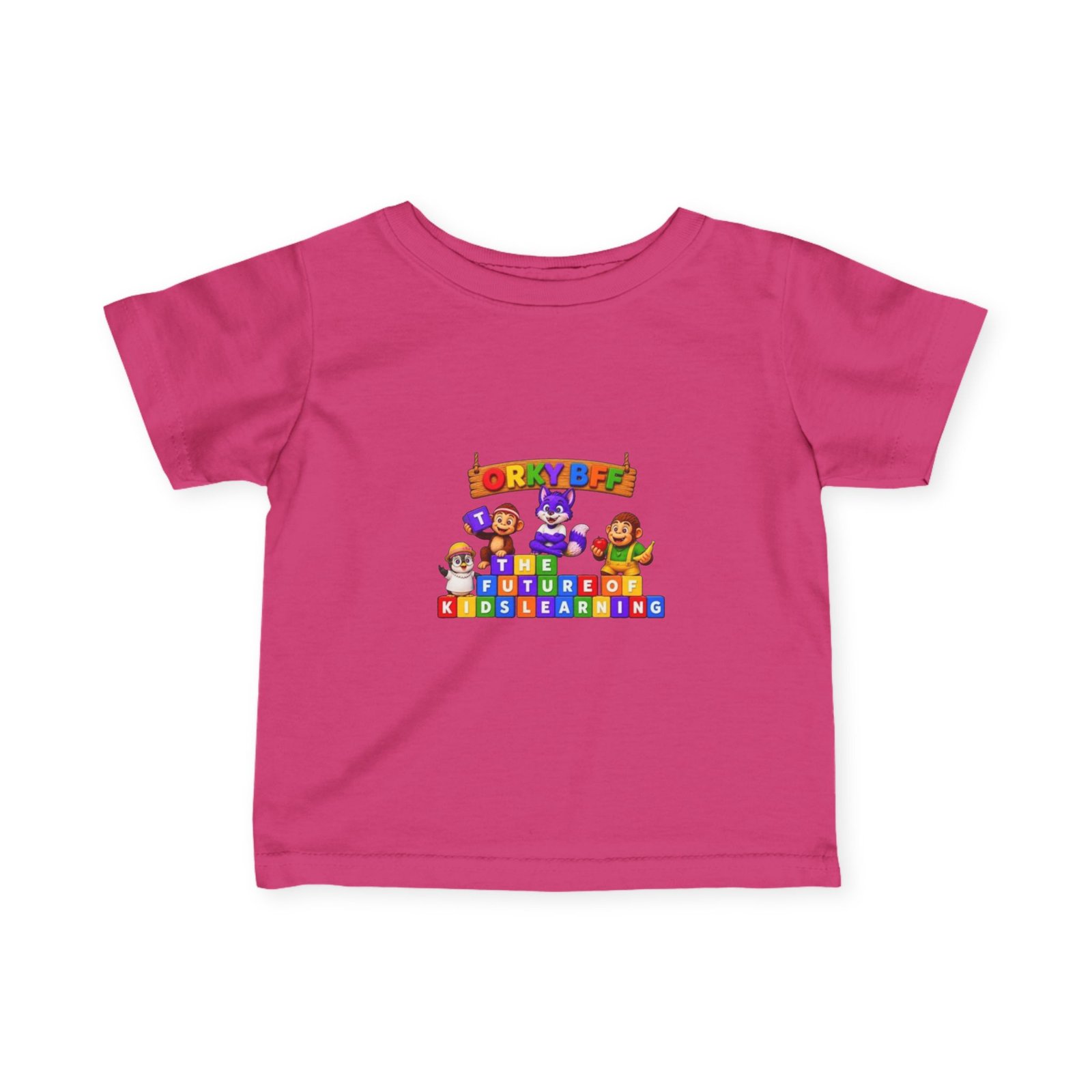Infant Fine Jersey Tee — "Future Learning" - Image 61