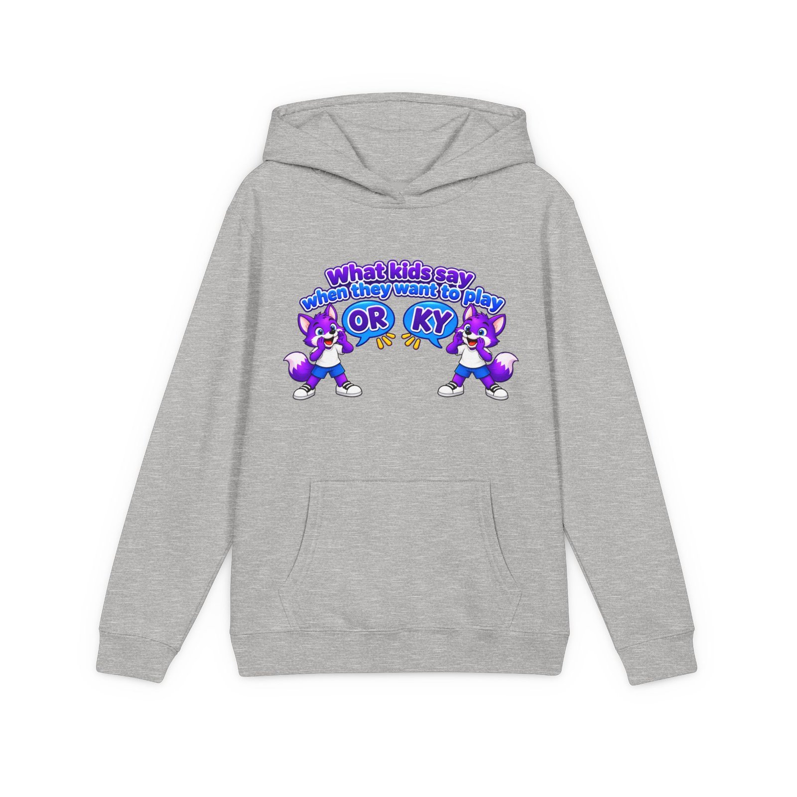 Youth V.I.T.™ Fleece Hoodie— 'What Kids Say" - Image 4