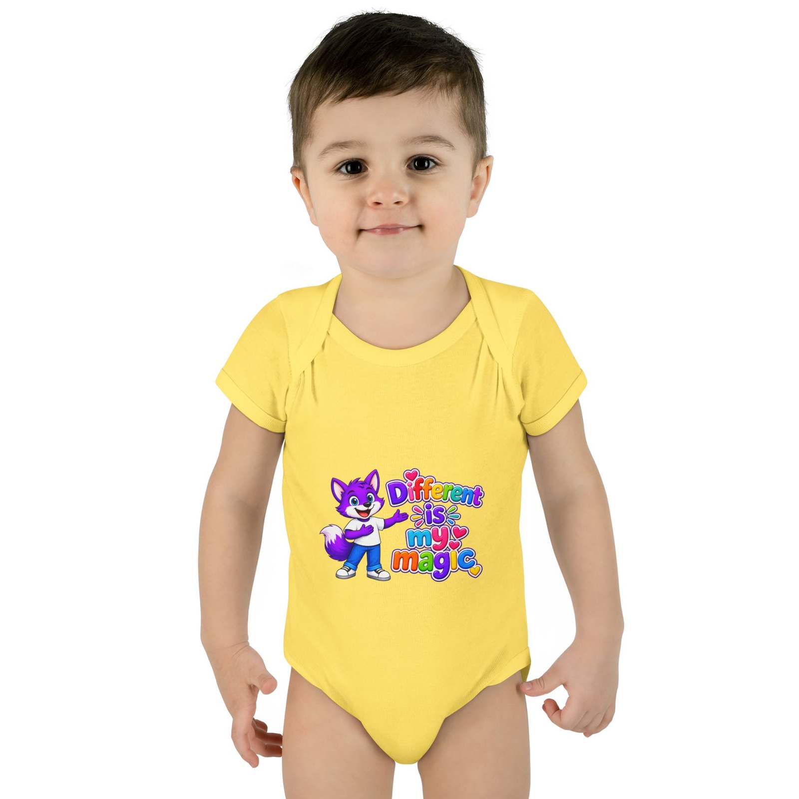 Infant Bodysuit - "Different Is My Magic" - Image 27