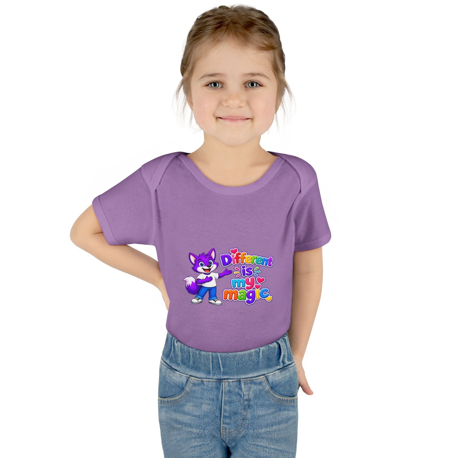 Infant Bodysuit - "Different Is My Magic" - Image 60