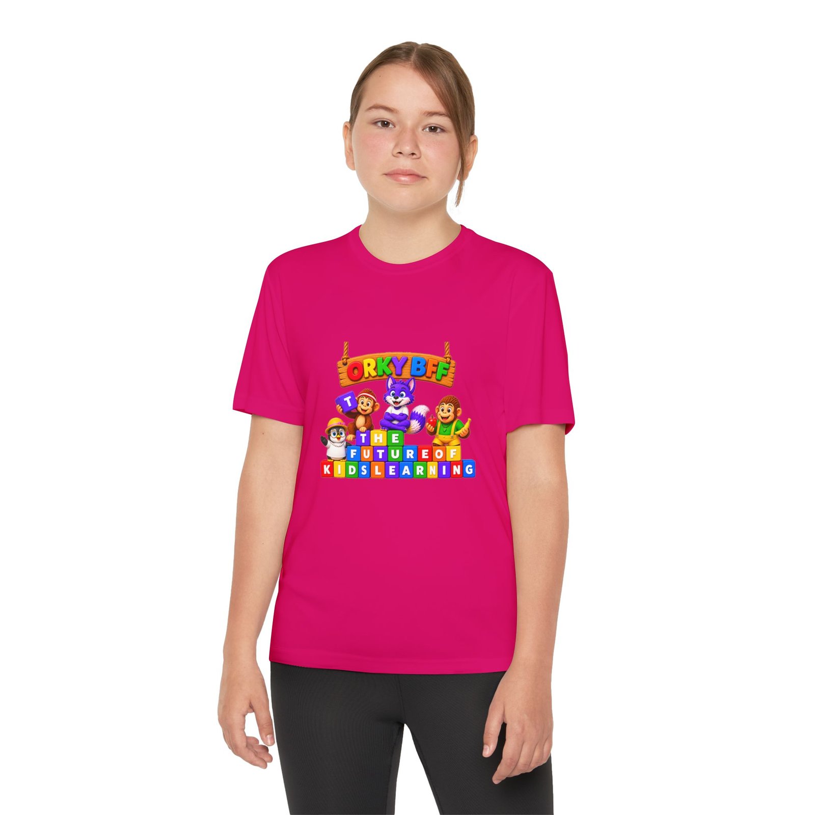 Youth Competitor Tee — 'The Future Kids Learning' - Image 72