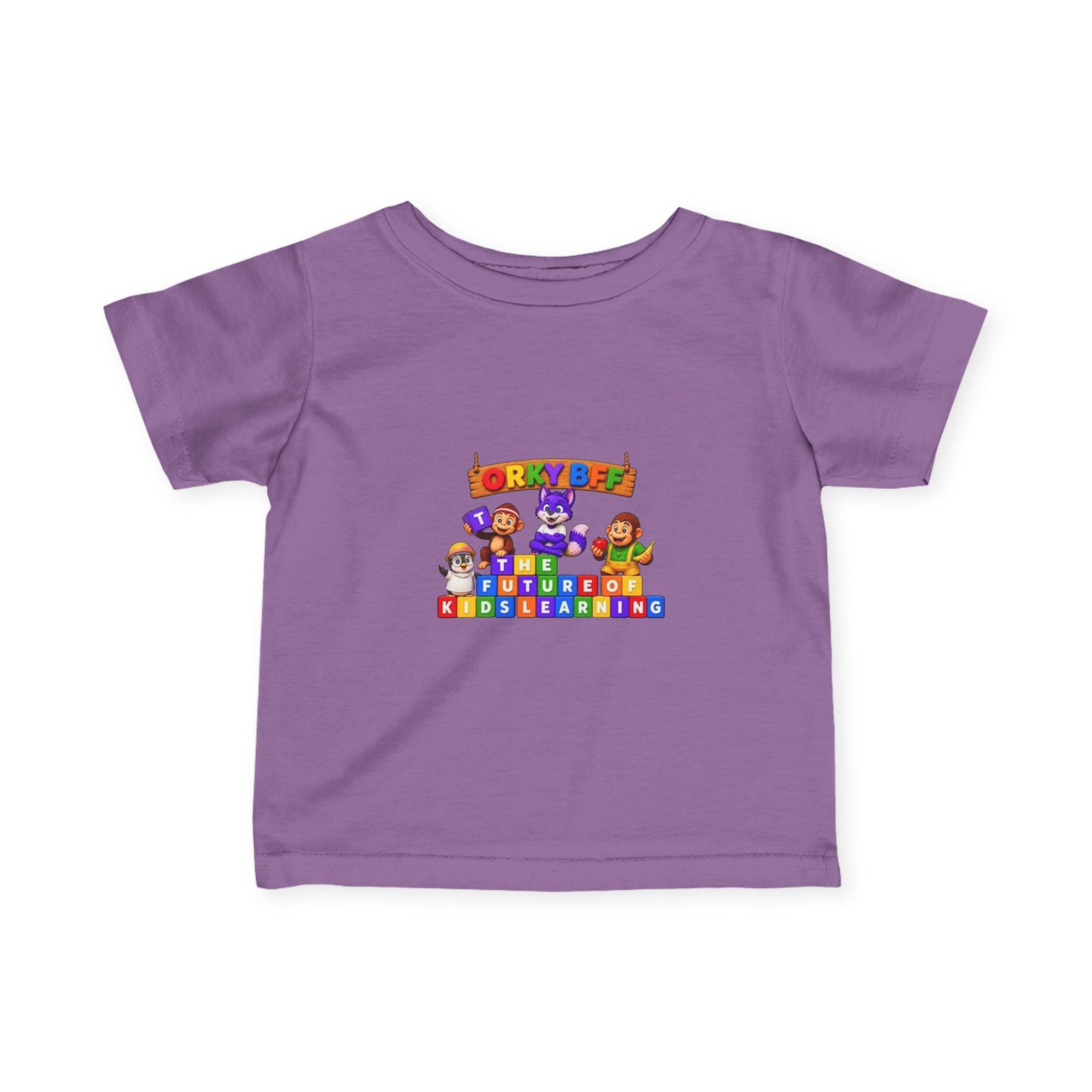 Infant Fine Jersey Tee — "Future Learning" - Image 53