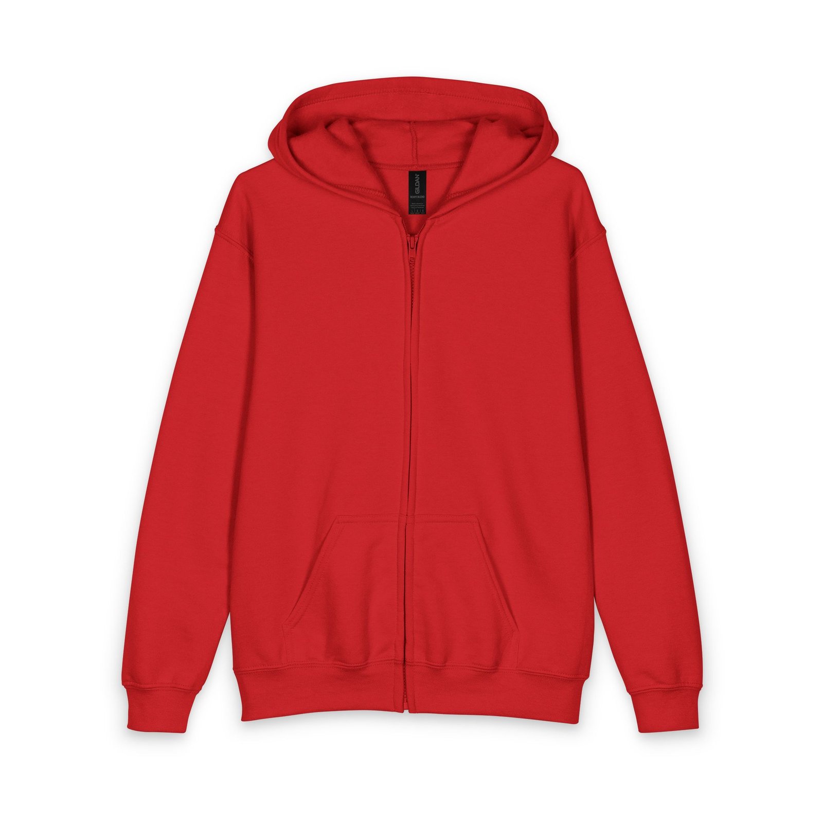 Youth Heavy Blend Zipped Hoodie__ What orky say the purple fox - Image 10