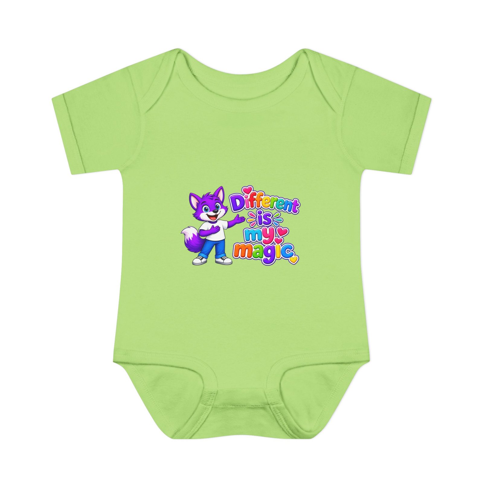 Infant Bodysuit - "Different Is My Magic" - Image 29
