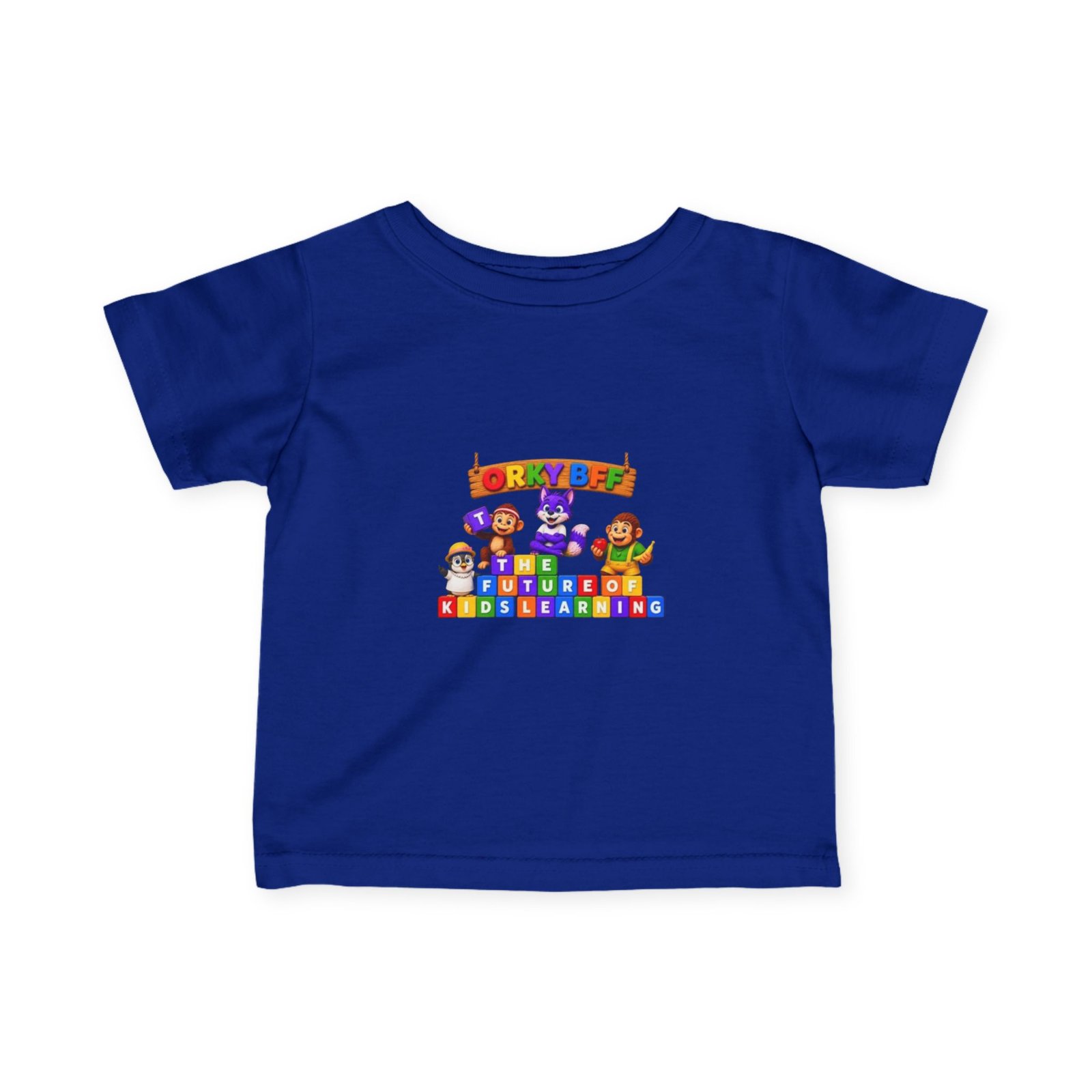 Infant Fine Jersey Tee — "Future Learning" - Image 41
