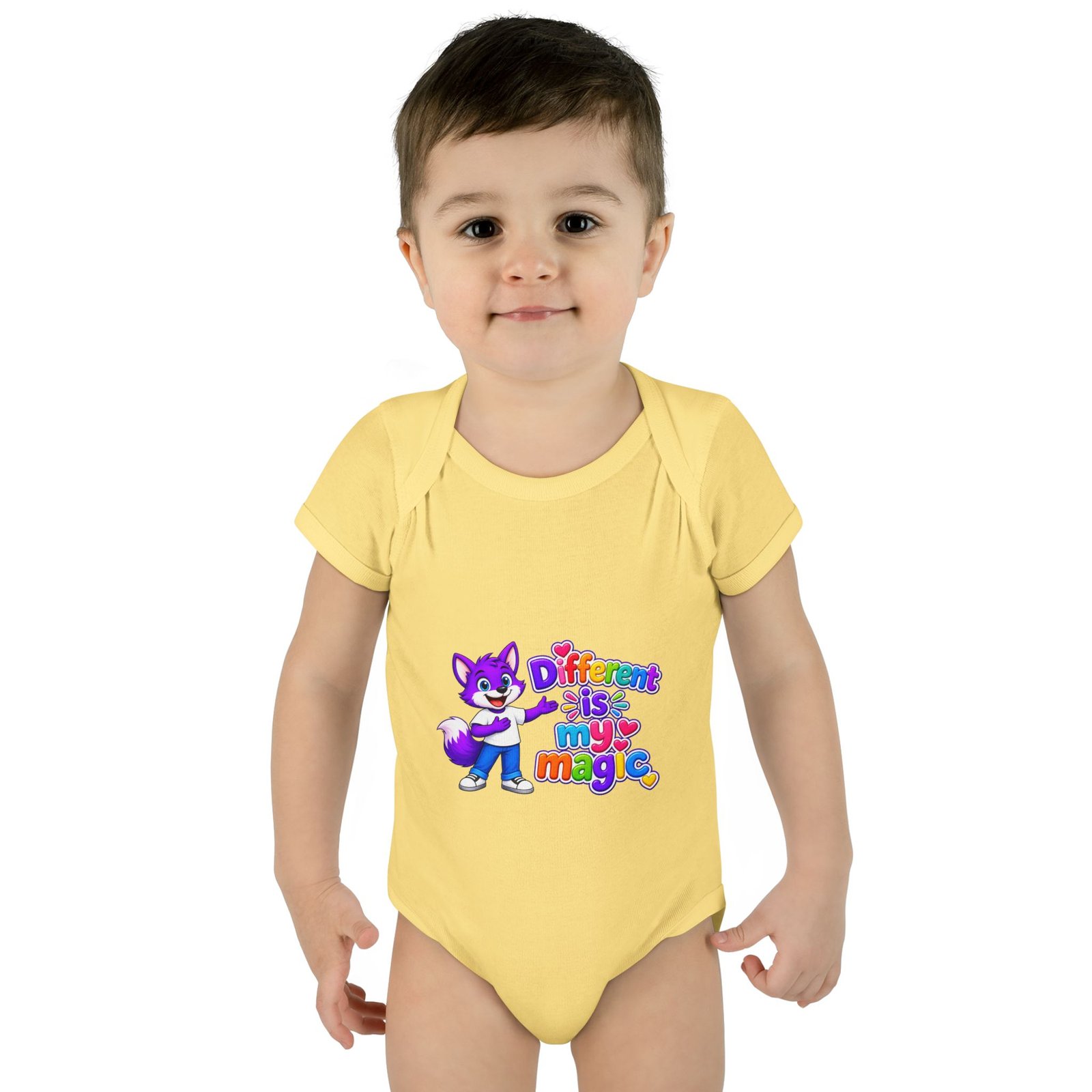 Infant Bodysuit - "Different Is My Magic" - Image 23