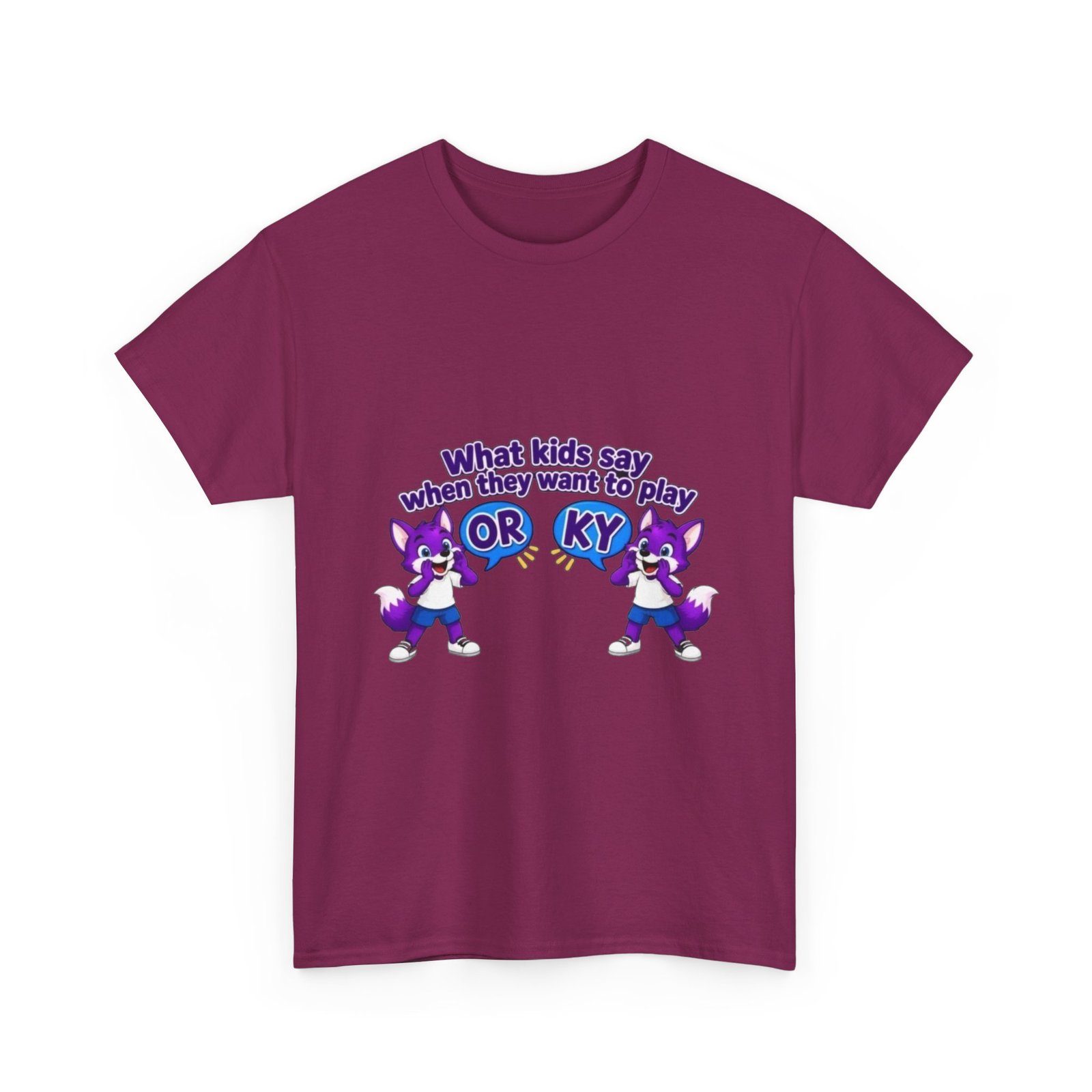 Unisex Heavy Cotton Tee — “What kids say" - Image 45