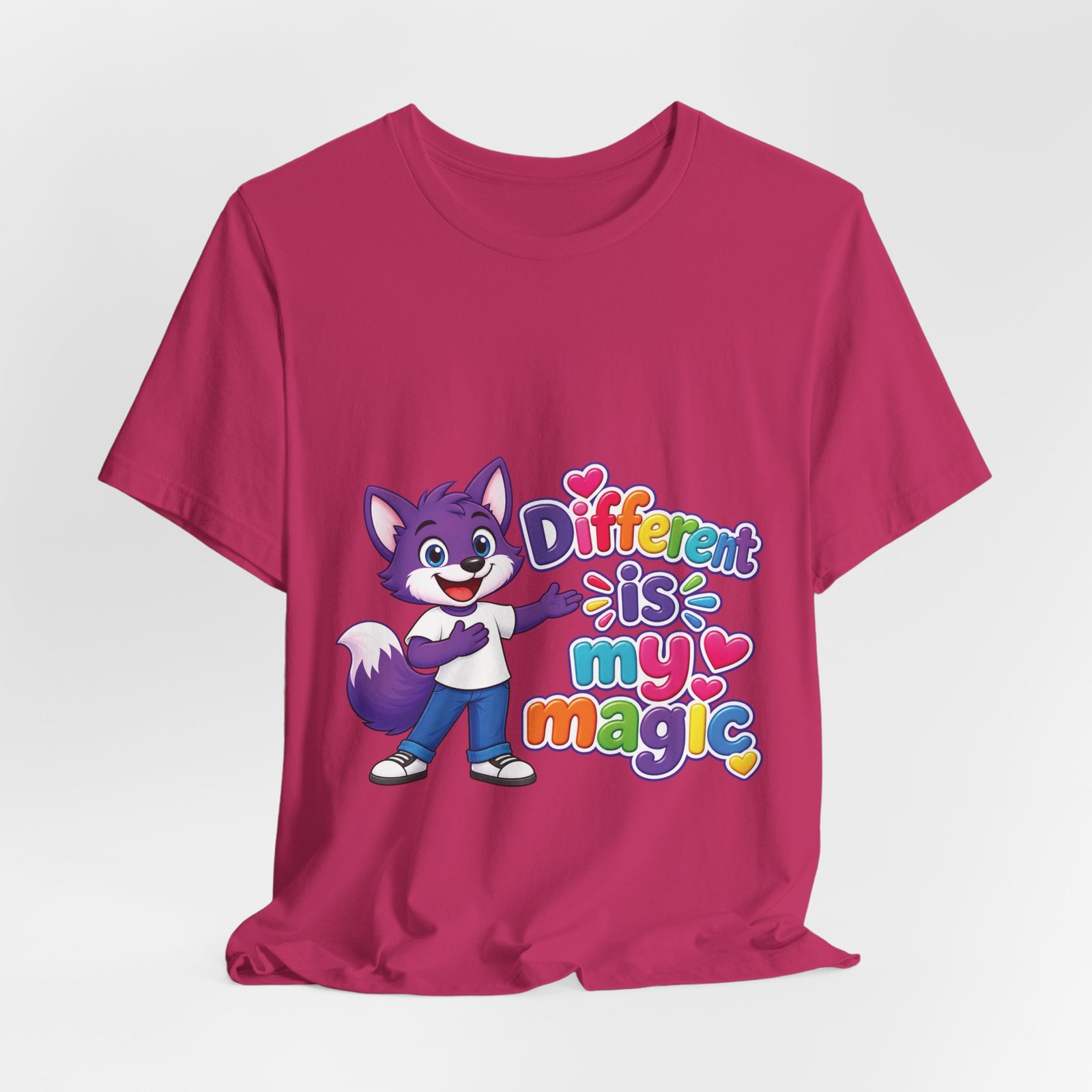 Different is My Magic T-Shirt — Unisex Jersey Short Sleeve Tee - Image 57