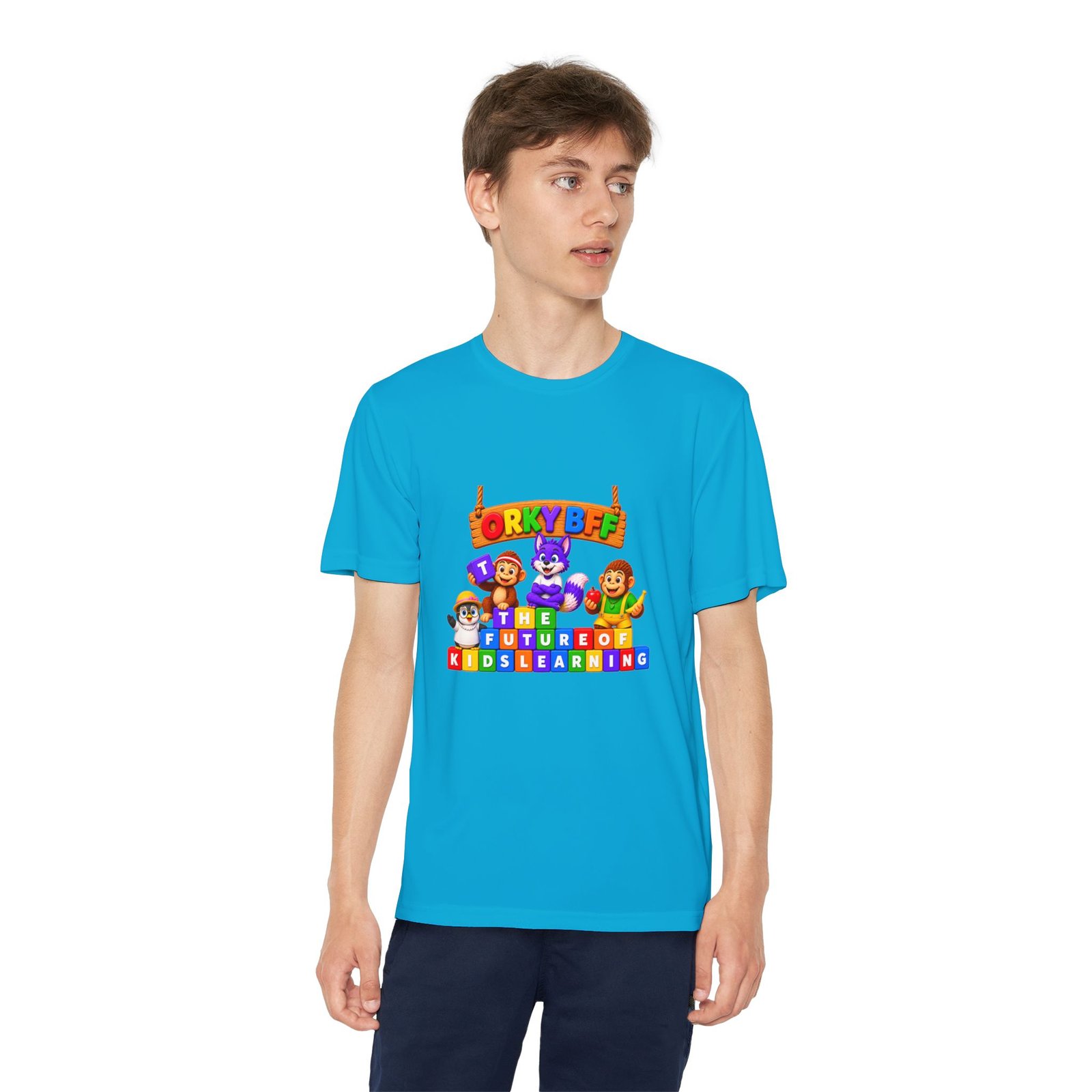 Youth Competitor Tee — 'The Future Kids Learning' - Image 47