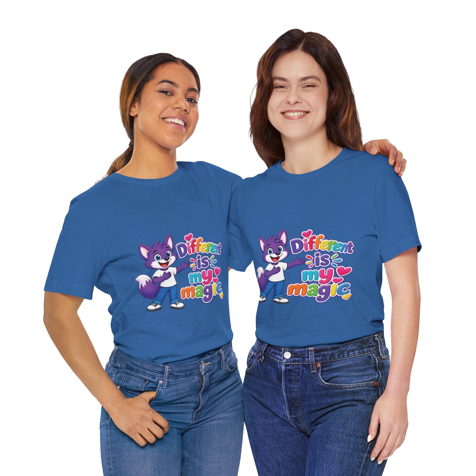 Different is My Magic T-Shirt — Unisex Jersey Short Sleeve Tee - Image 40
