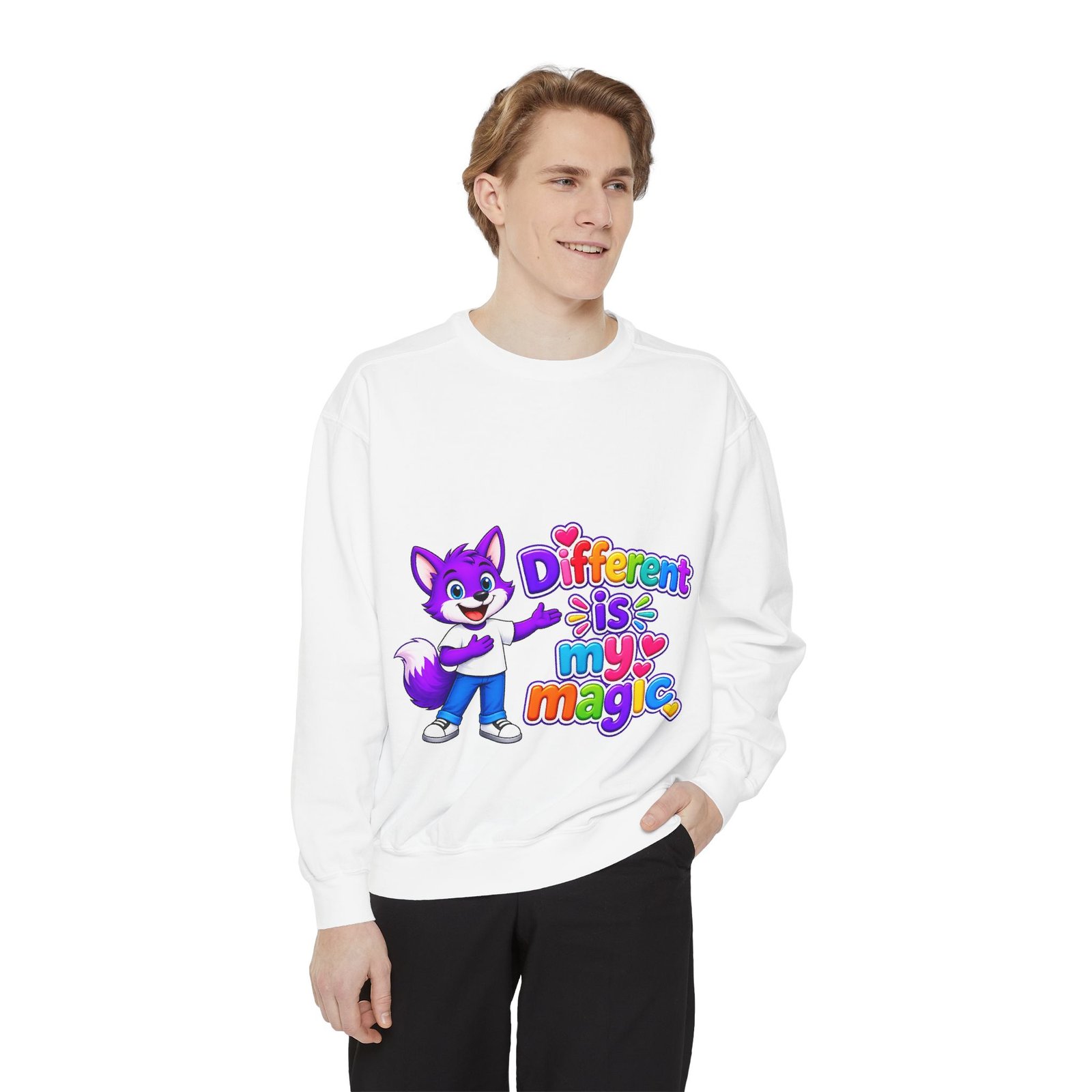 Different Is My Magic Sweatshirt - Image 3