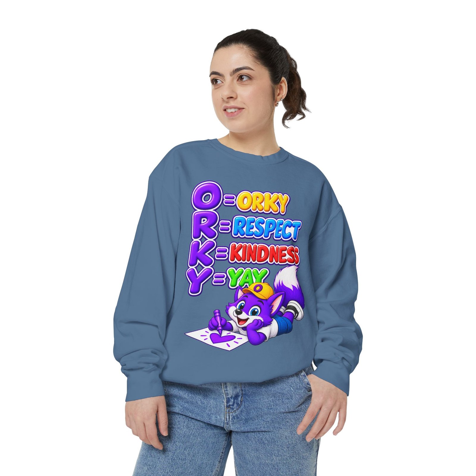 Orky Respect Kindness Sweatshirt - Image 71