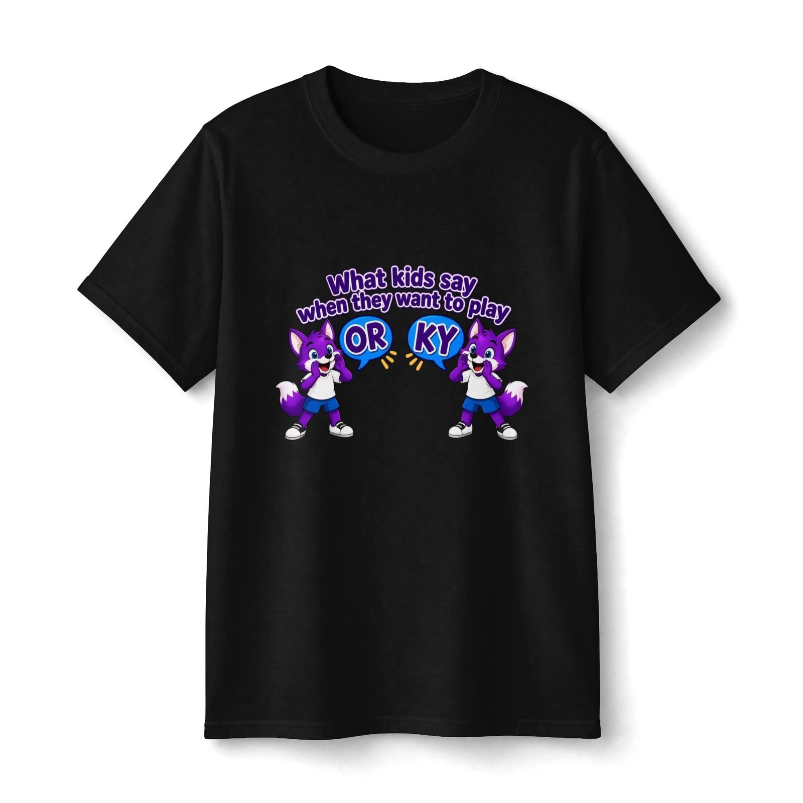 Youth Light Cotton Tee __ 'What Kids Say ' - Image 5