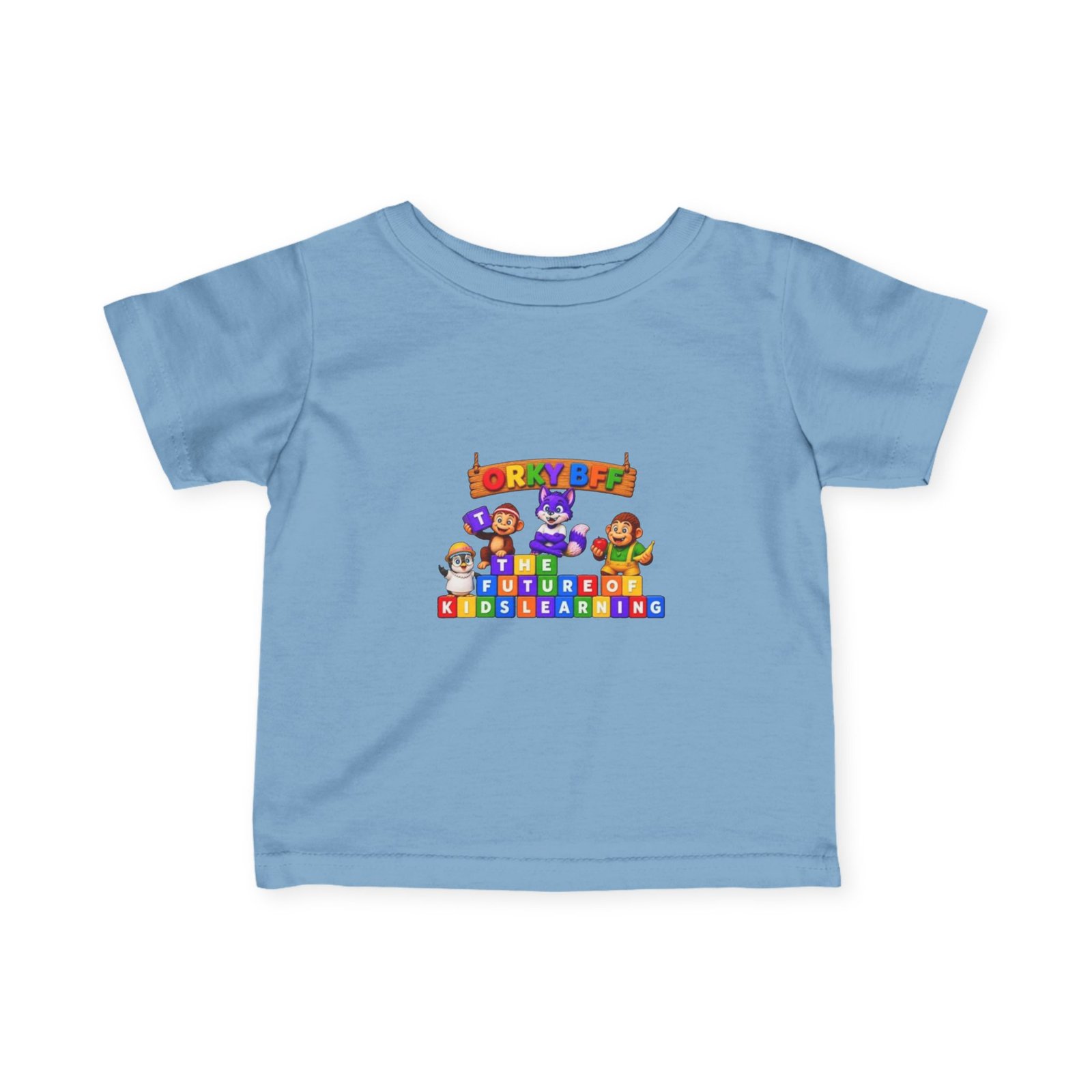 Infant Fine Jersey Tee — "Future Learning" - Image 29