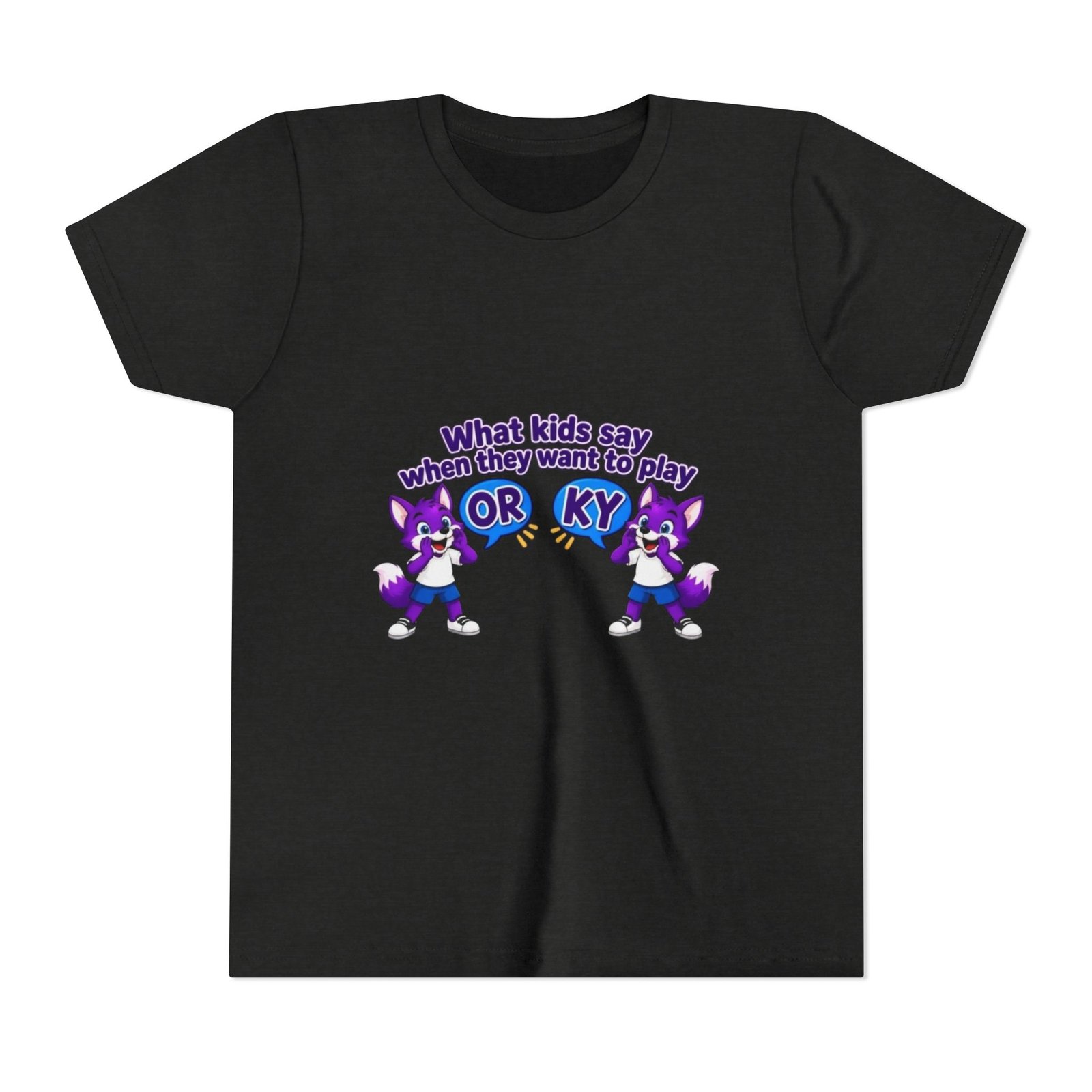 Youth Short Sleeve Tee — "What Kids Say " - Image 33