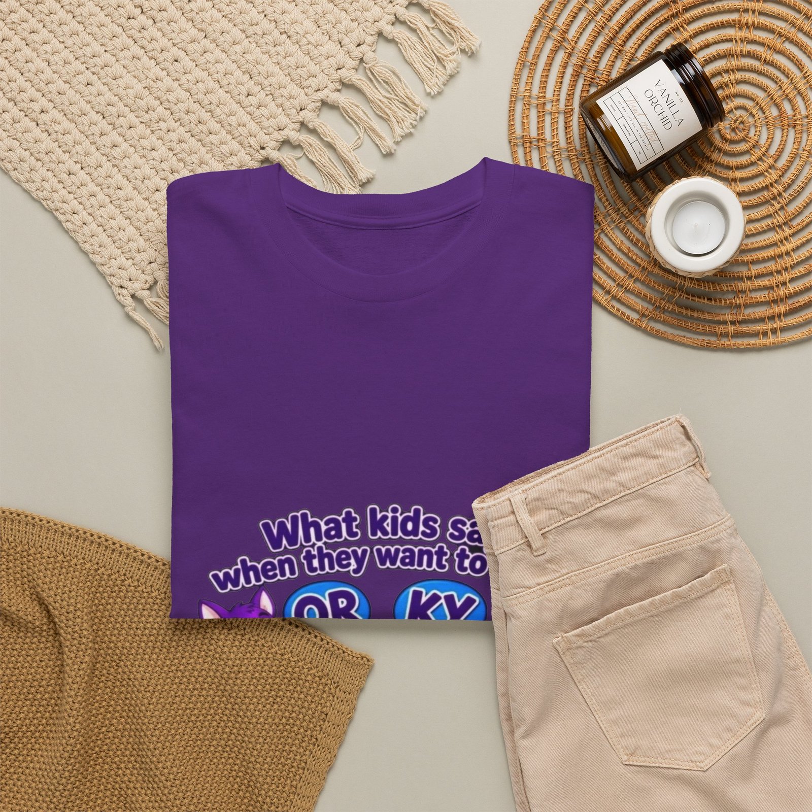 Unisex Heavy Cotton Tee — “What kids say" - Image 31
