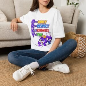 Unisex Softstyle T-Shirt — Orky Respect Kindness Kids Yay