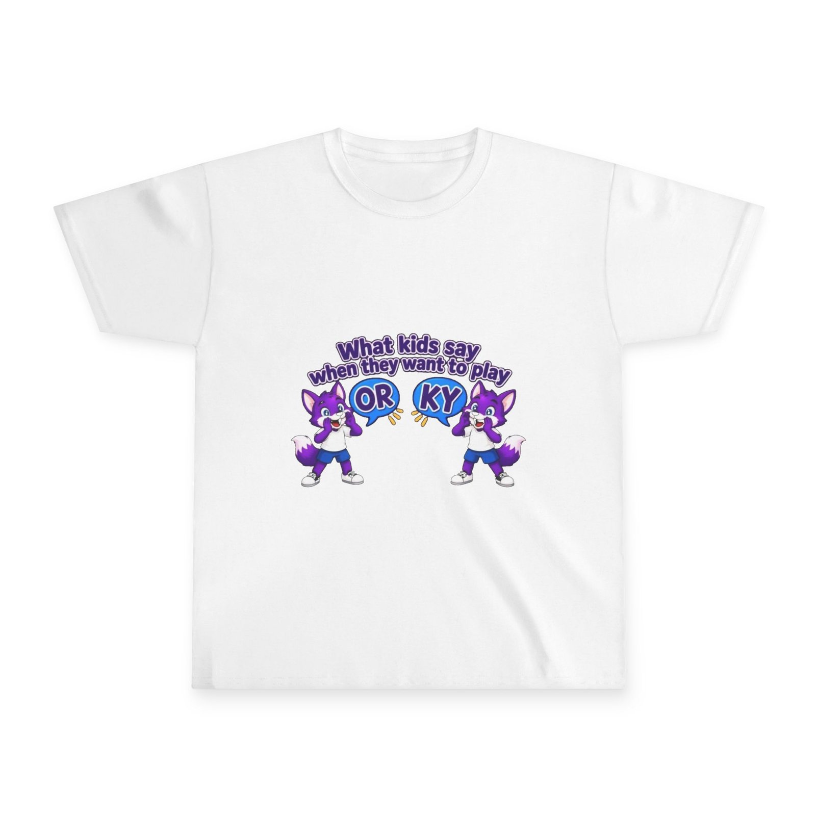 Youth Ultra Cotton Tee — "What kids say " - Image 3