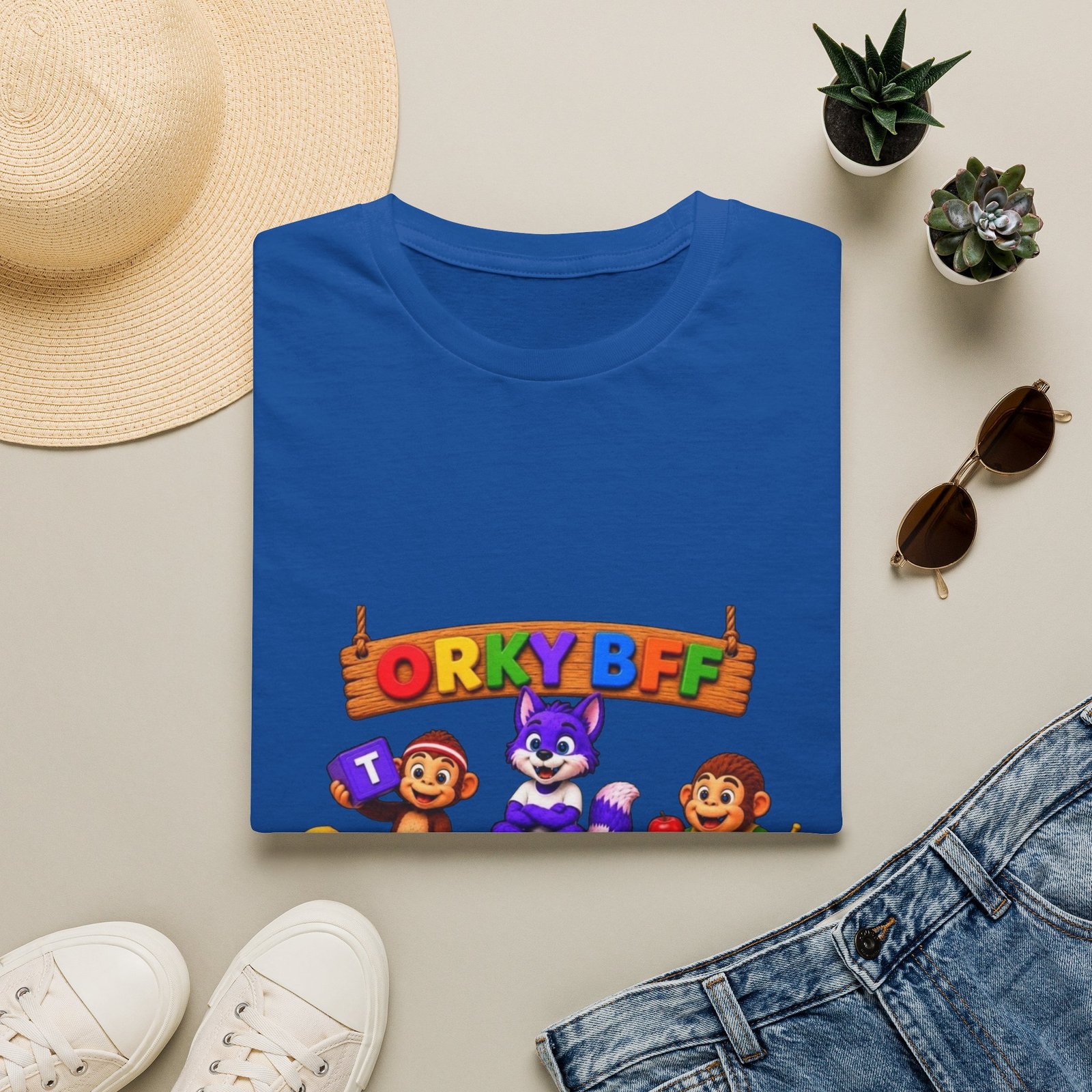 Unisex Softstyle T-Shirt — Colorful Educational Cartoon Tee for Toddlers & Preschoolers - Image 37